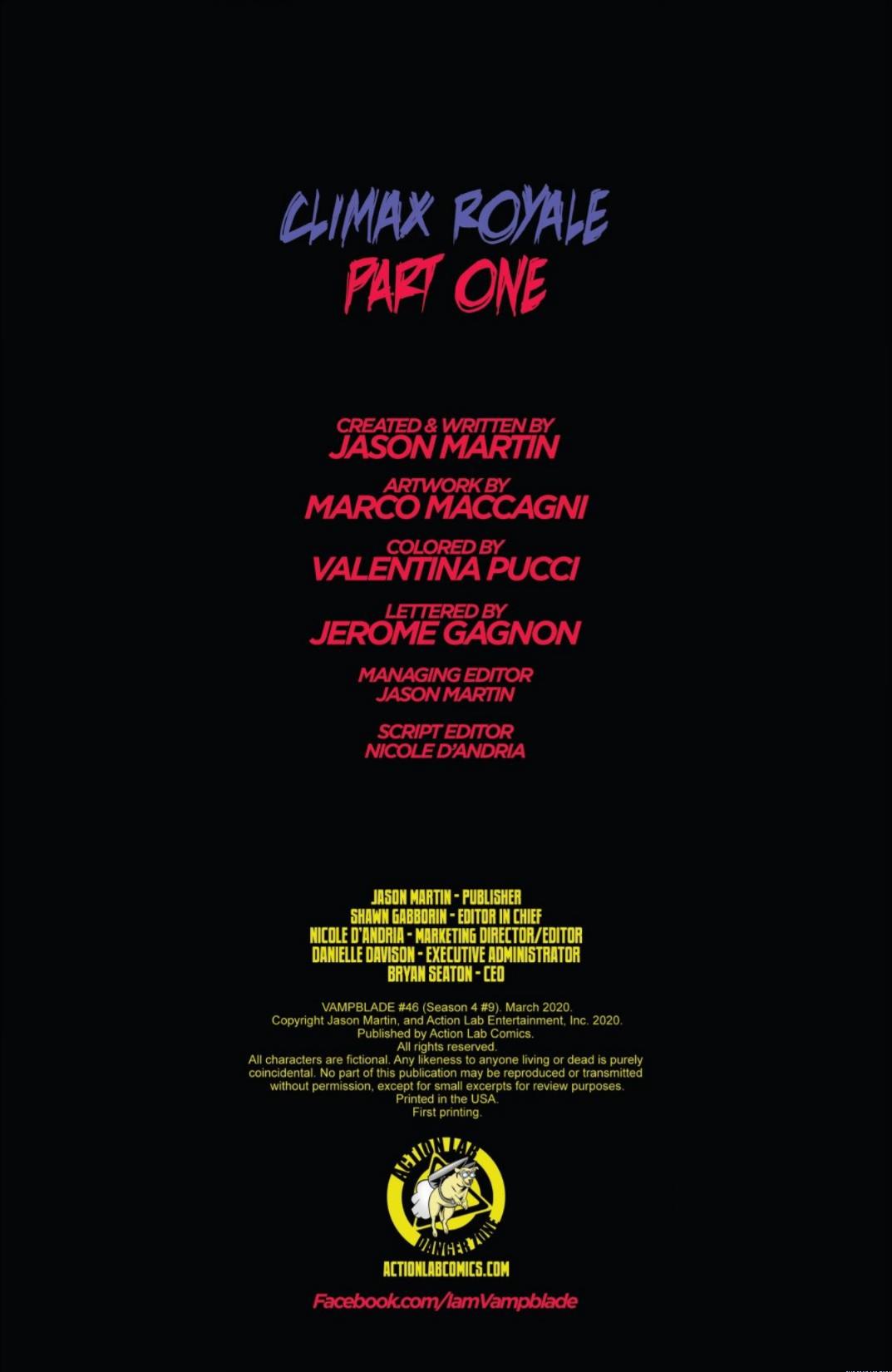 Read online Vampblade Season 4 comic -  Issue #9 - 3