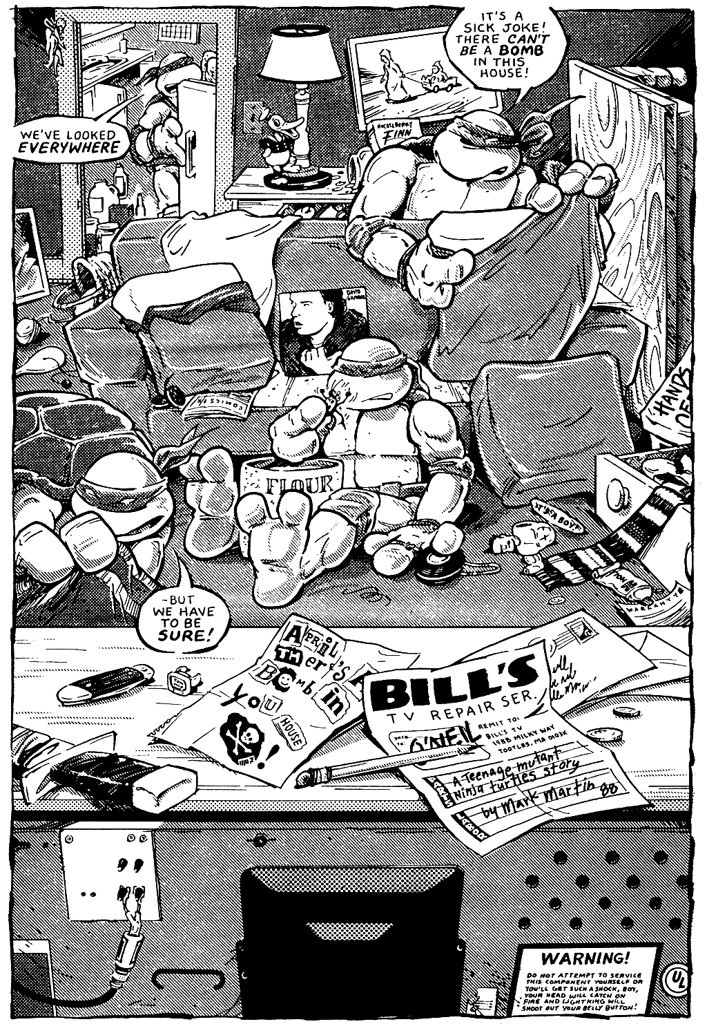 Read online Teenage Mutant Ninja Turtles (1984) comic -  Issue #22 - 3