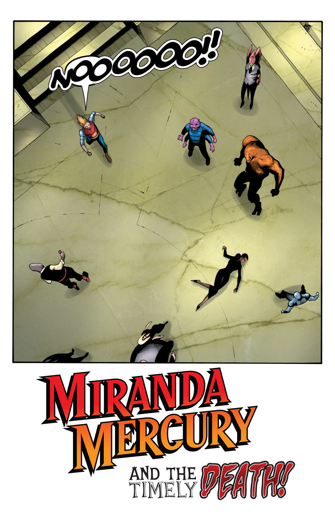 Read online The Many Adventures of Miranda Mercury: Time Runs Out comic -  Issue # TPB - 153