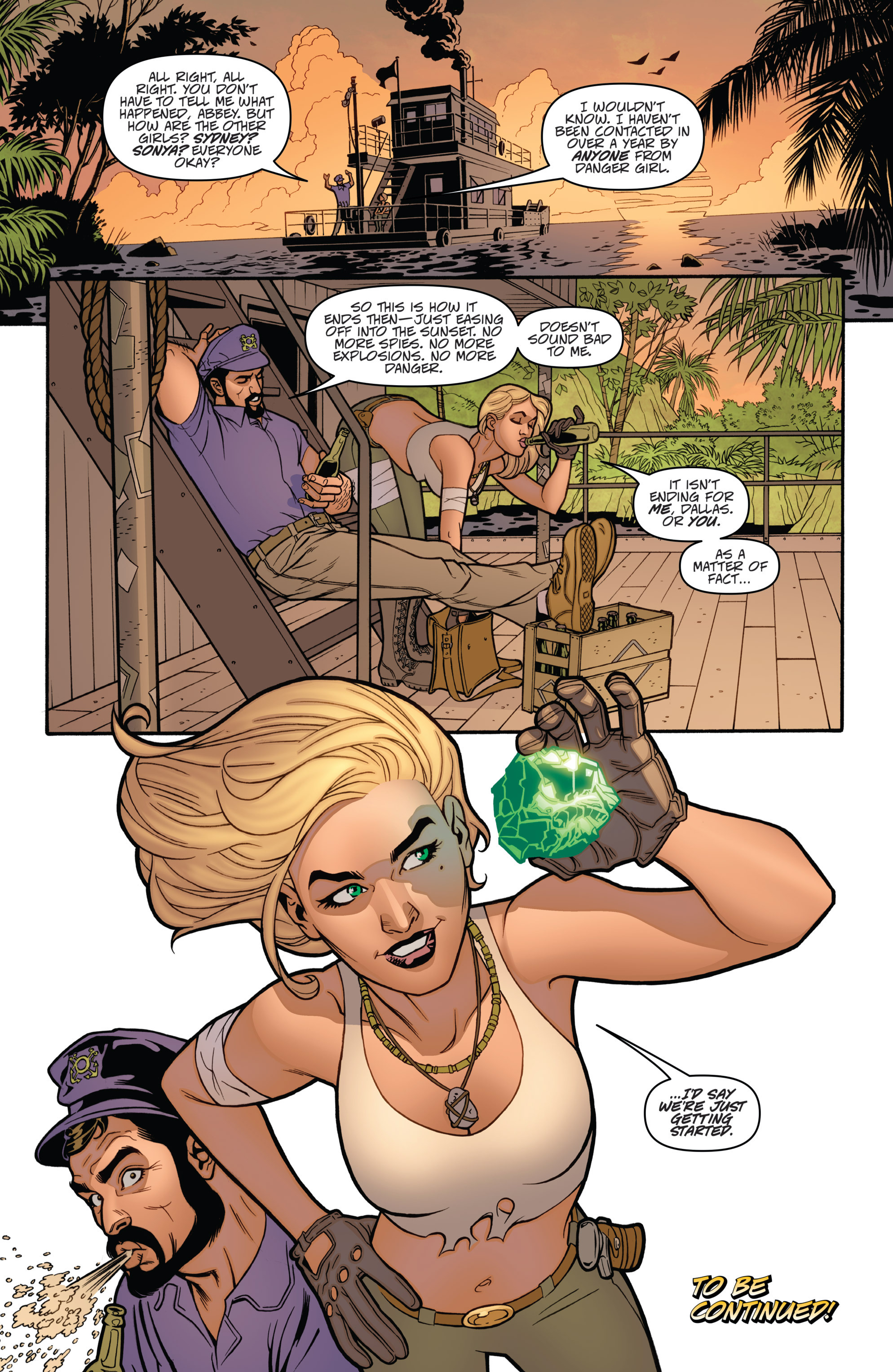 Read online Danger Girl: Renegade comic -  Issue #1 - 22