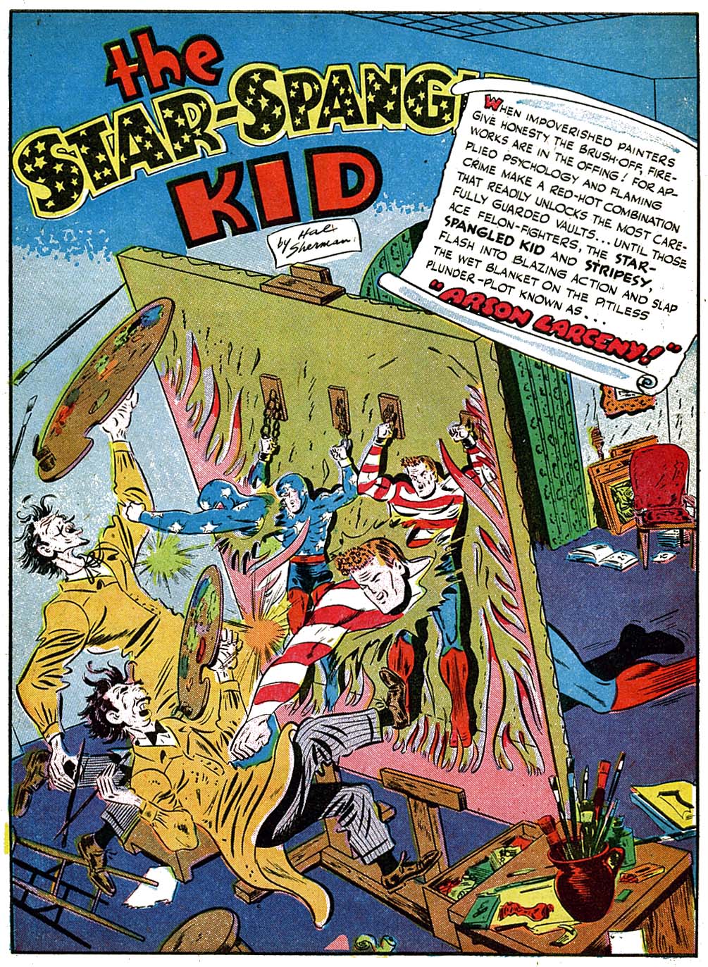 Read online Star Spangled Comics comic -  Issue #31 - 16