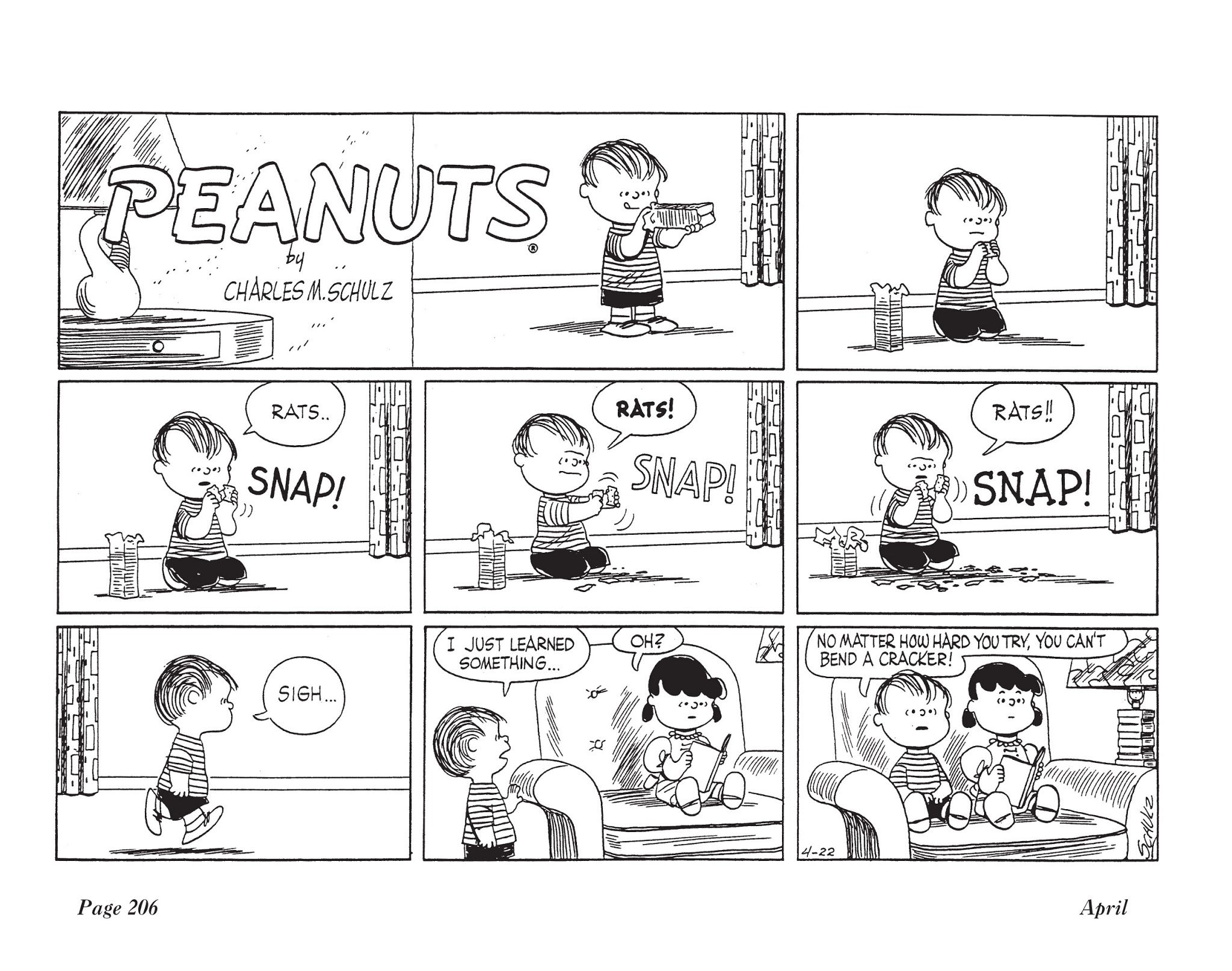 Read online The Complete Peanuts comic -  Issue # TPB 3 - 219