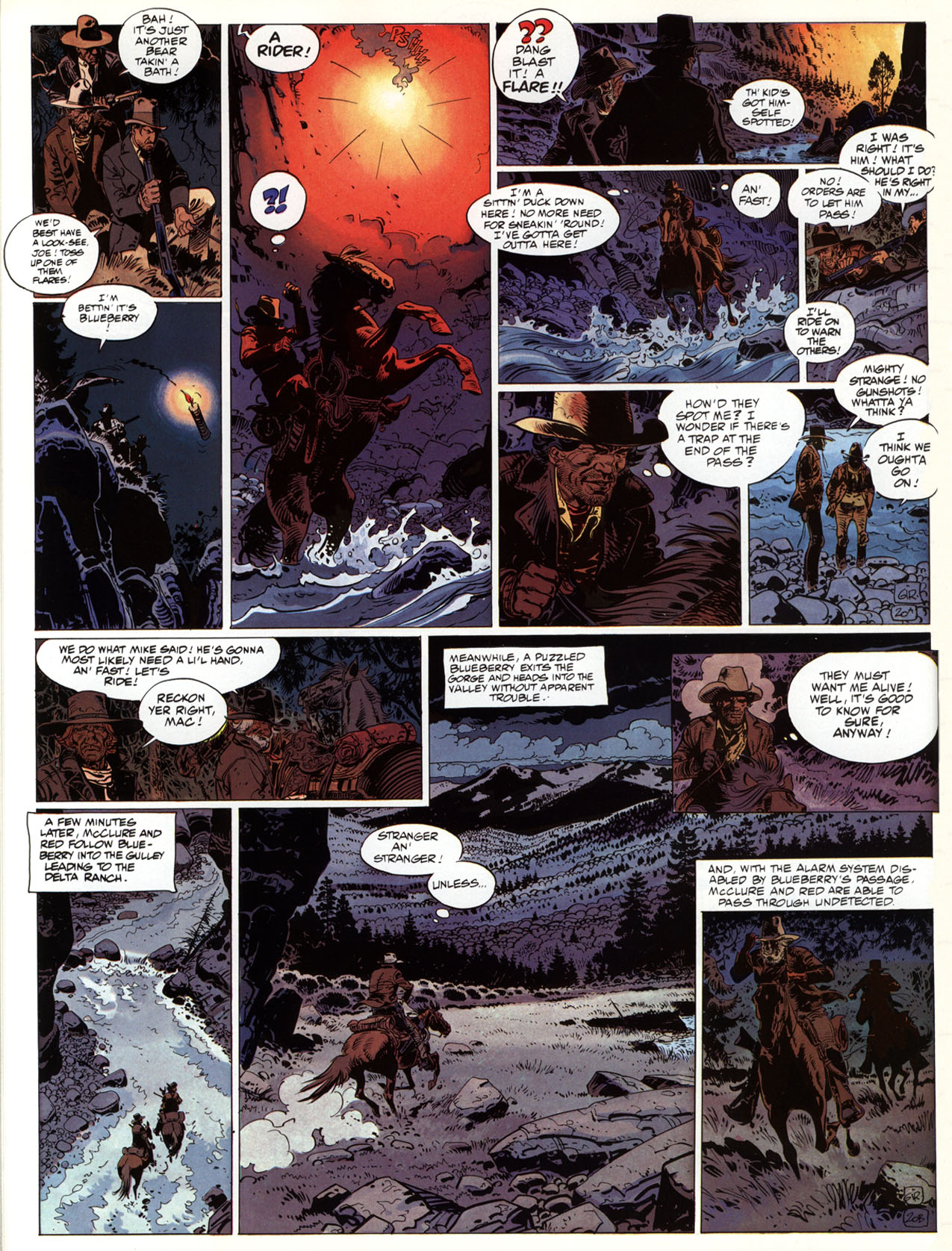 Read online Epic Graphic Novel: Blueberry comic -  Issue #5 - 72