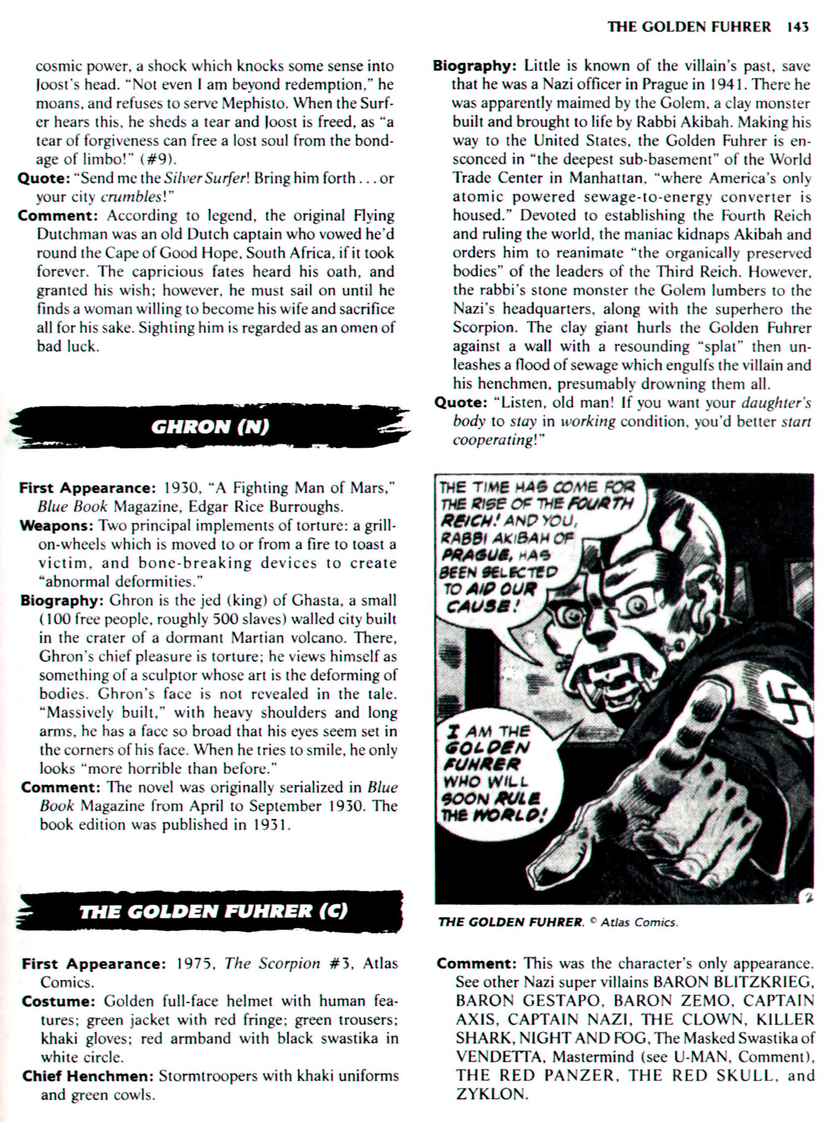 Read online The Encyclopedia of Super Villains comic -  Issue # TPB (Part 1) - 161