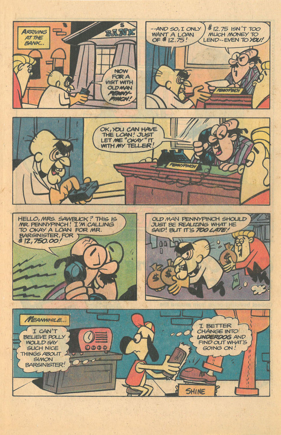 Read online Underdog (1975) comic -  Issue #14 - 21