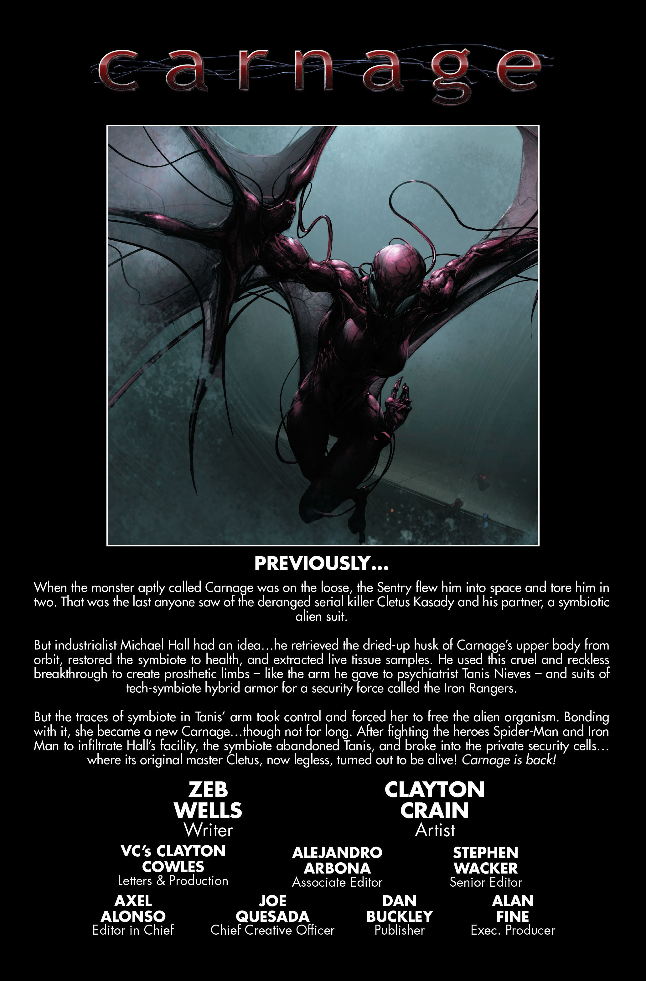 Read online Carnage (2010) comic -  Issue #4 - 2