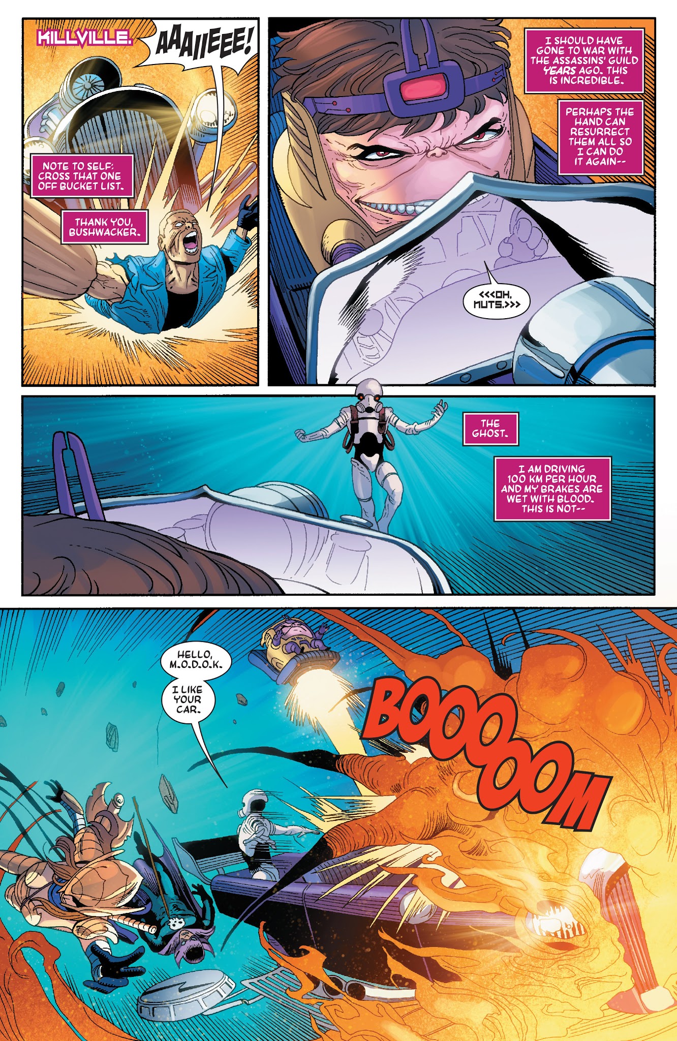 Read online M.O.D.O.K. Assassin comic -  Issue #3 - 13