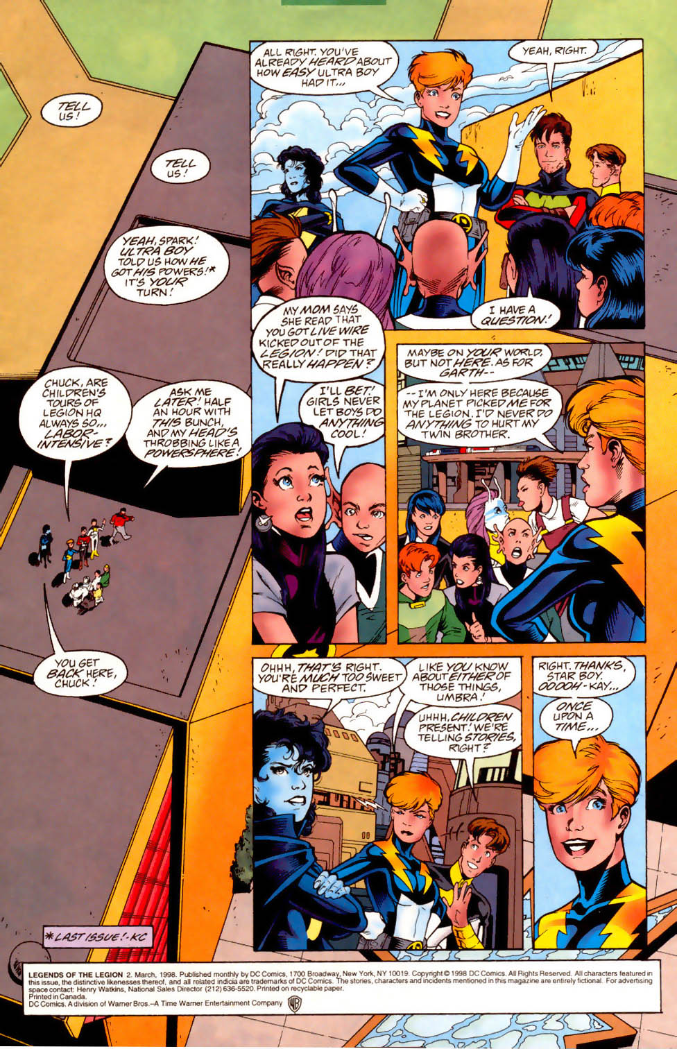 Read online Legends of the Legion comic -  Issue #2 - 2
