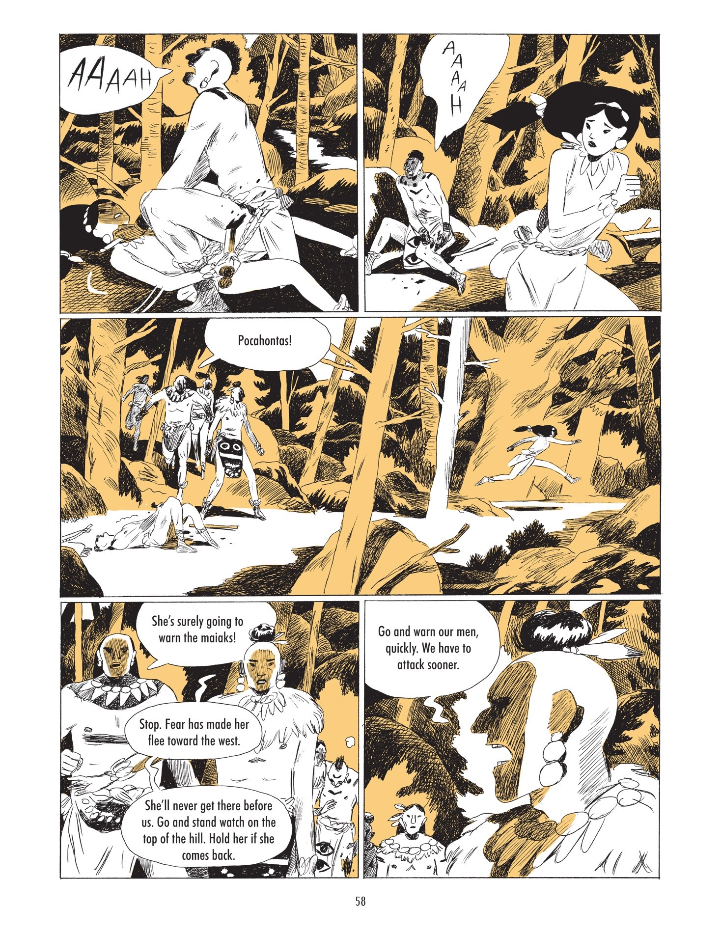 Read online Pocahontas: Princess of the New World comic -  Issue # TPB - 59
