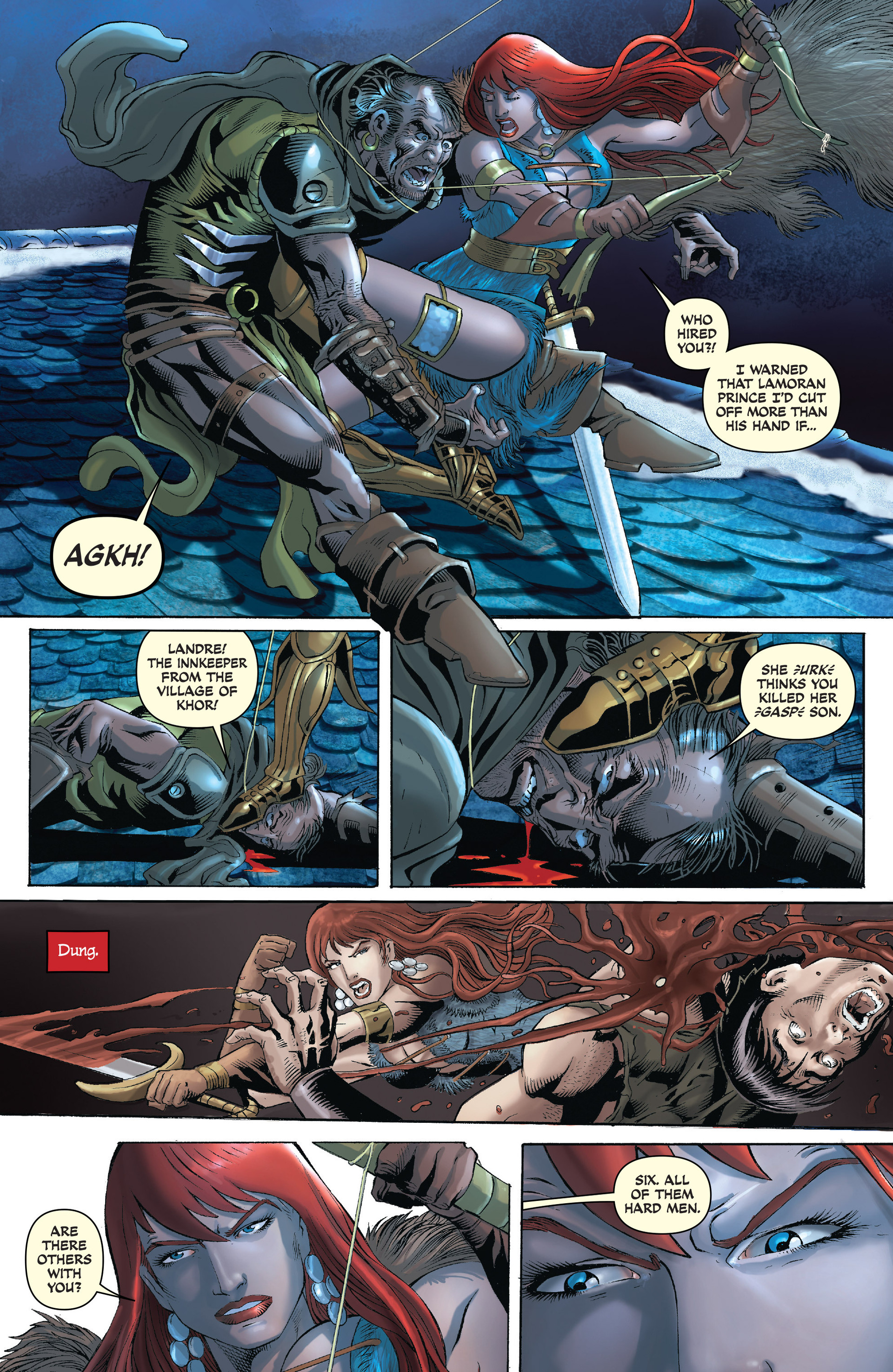 Read online Red Sonja: Unchained comic -  Issue #3 - 12