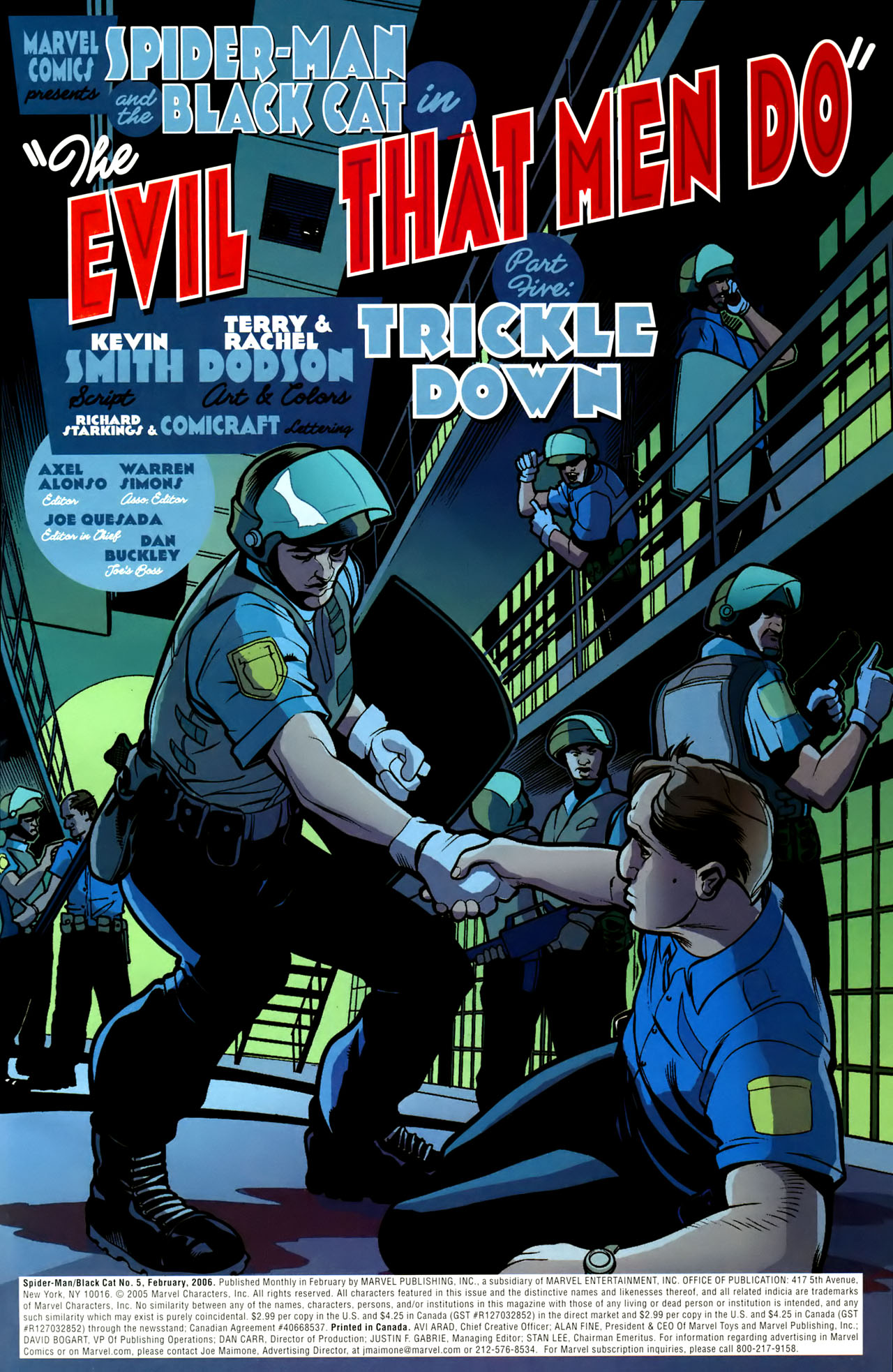 Read online Spider-Man/Black Cat: The Evil That Men Do comic -  Issue #5 - 4