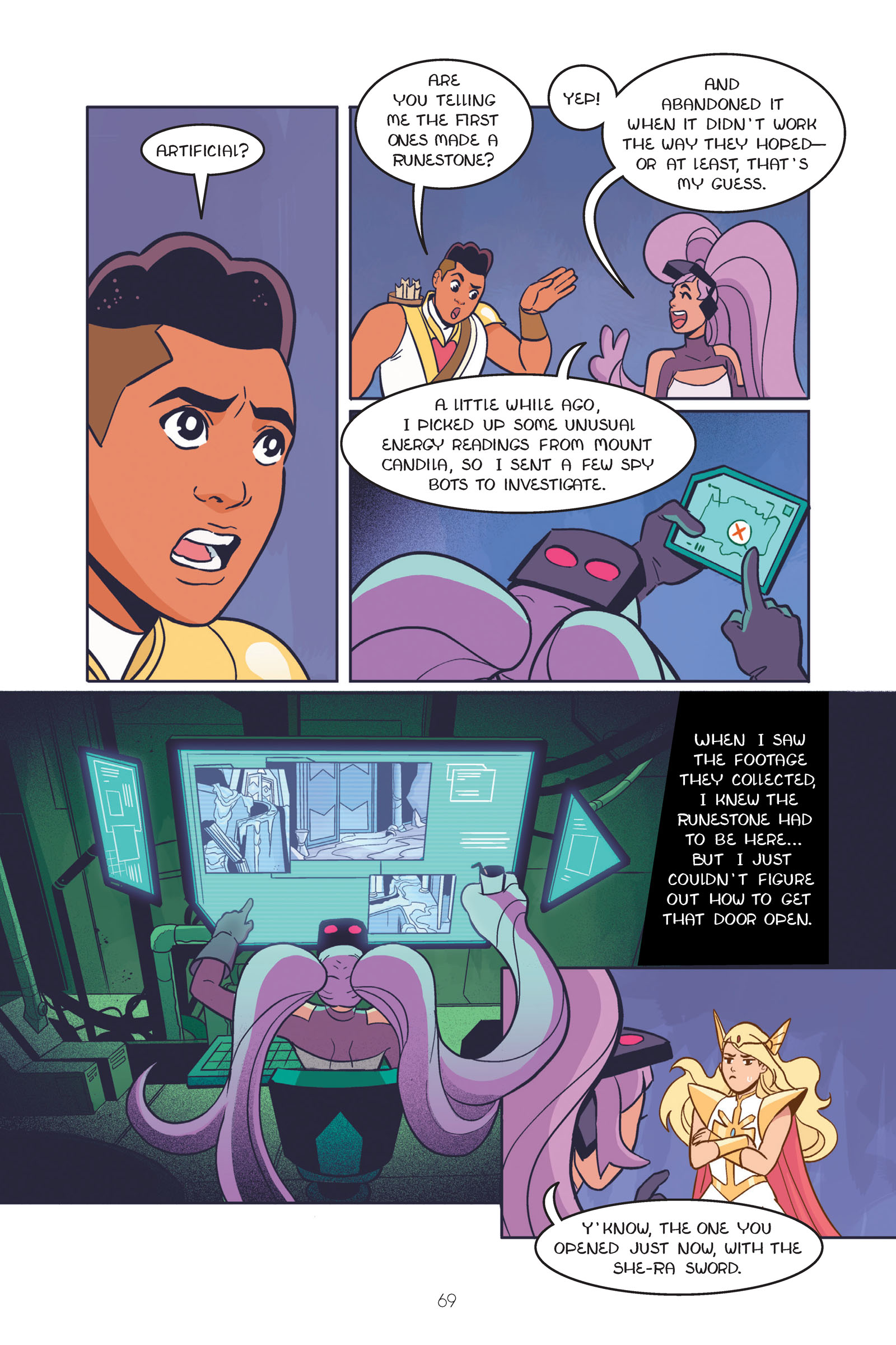 Read online She-Ra and the Princesses of Power: Legend of the Fire Princess comic -  Issue # TPB - 71