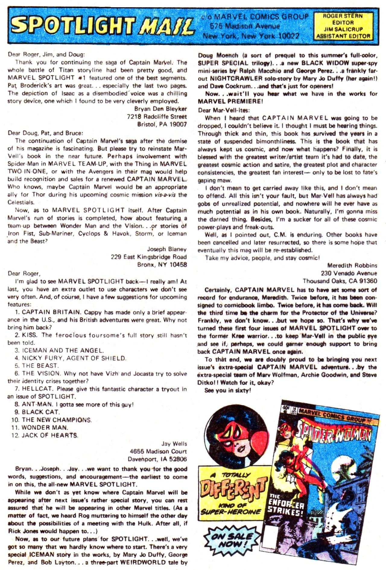 Read online Marvel Spotlight (1979) comic -  Issue #3 - 33
