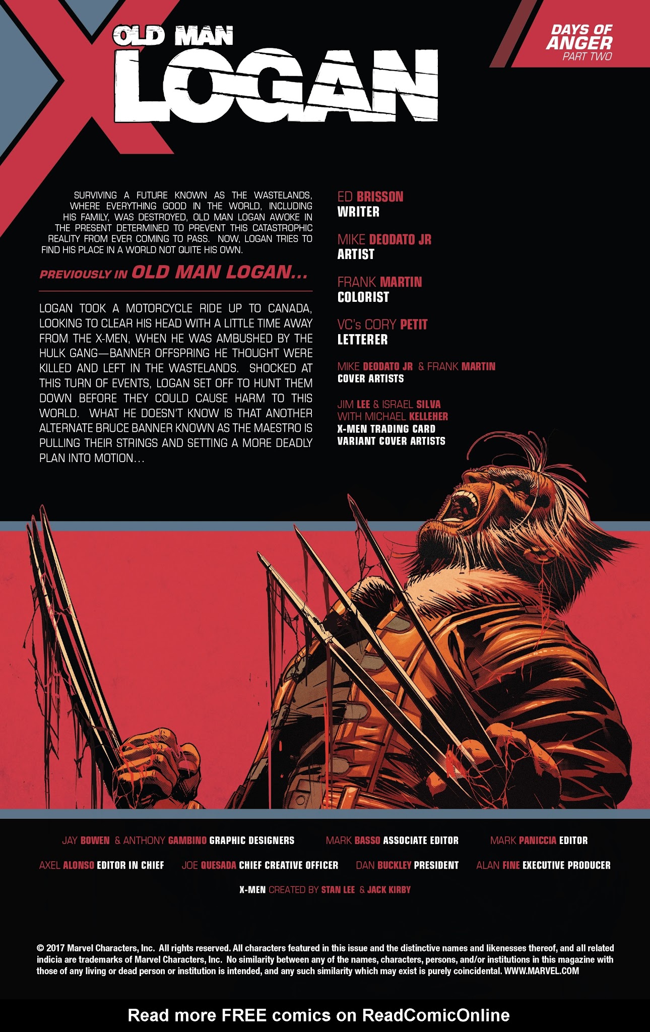 Read online Old Man Logan (2016) comic -  Issue #26 - 2