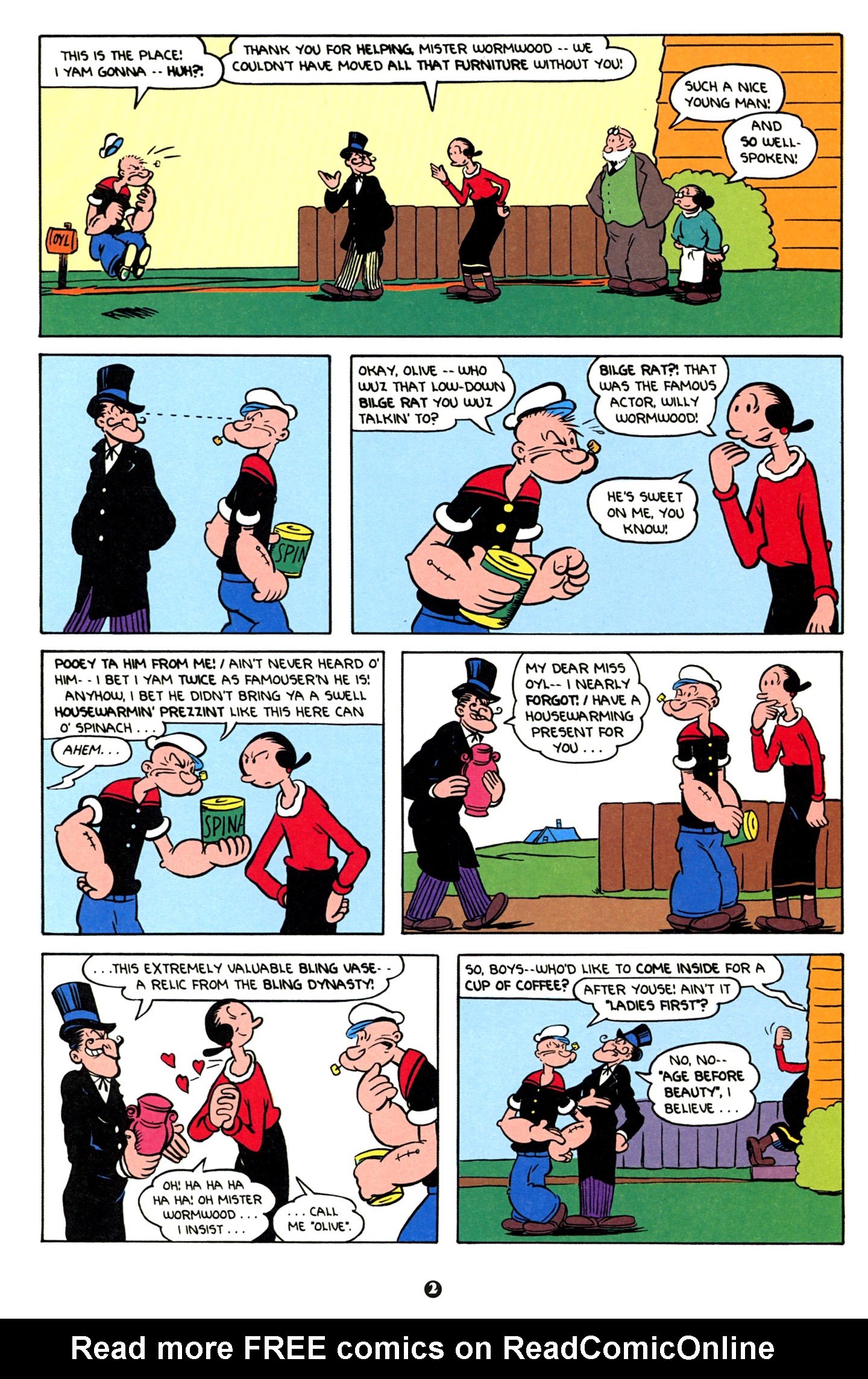Read online Popeye (2012) comic -  Issue #2 - 4