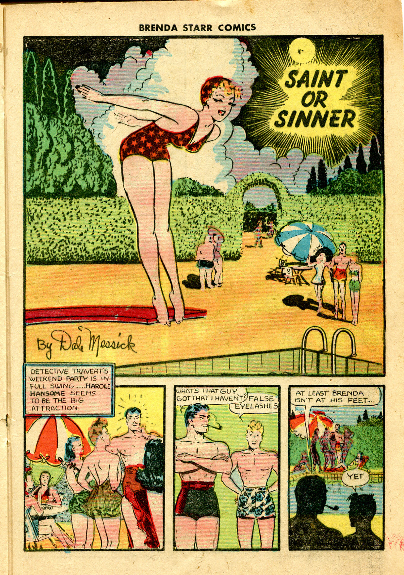 Read online Brenda Starr (1948) comic -  Issue #5 - 21