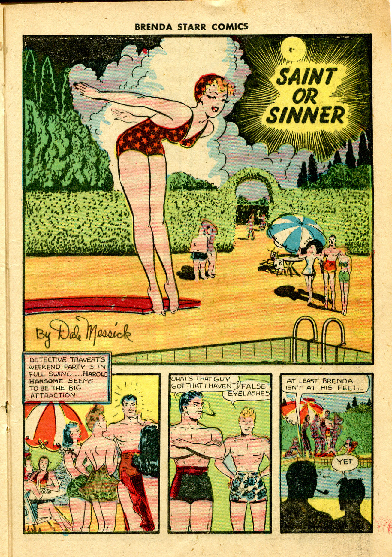 Read online Brenda Starr (1948) comic -  Issue #5 - 21
