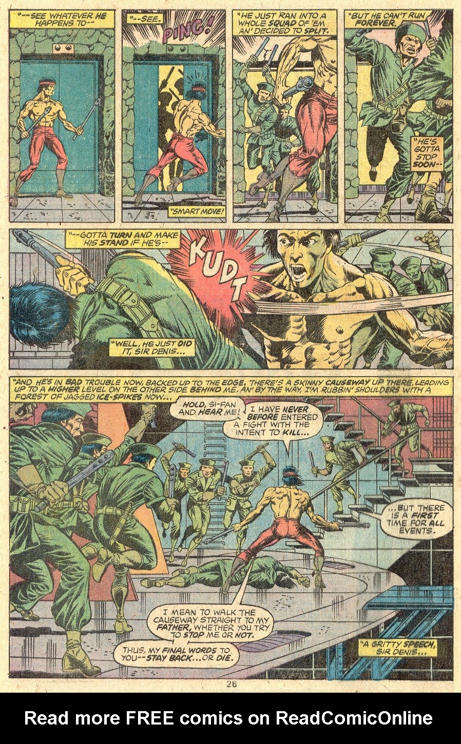 Master of Kung Fu (1974) Issue #48 #33 - English 14