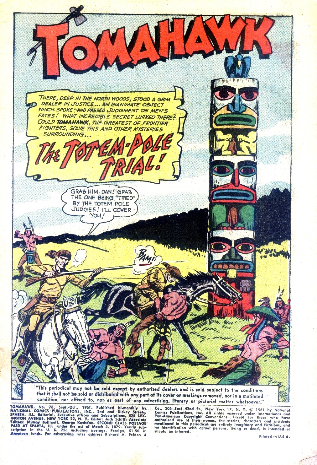 Read online Tomahawk comic -  Issue #76 - 4