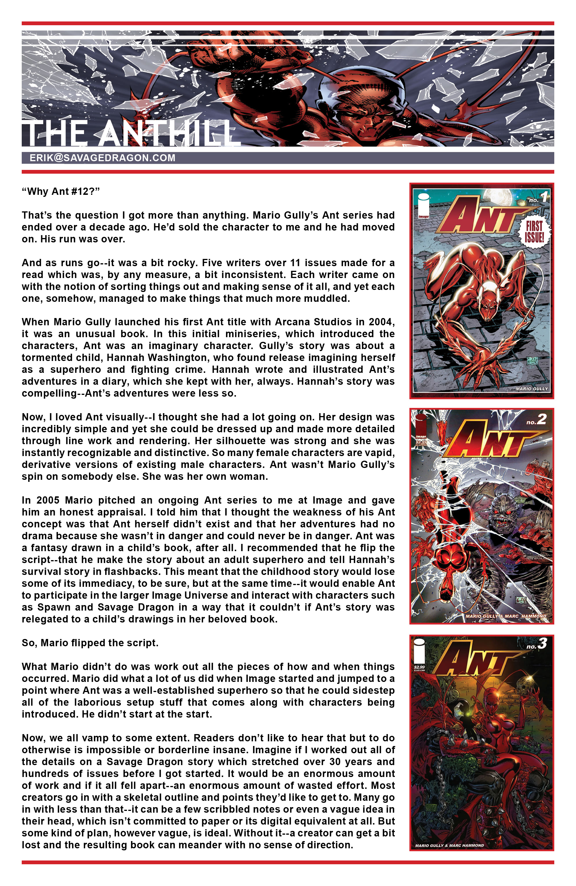 Read online Ant comic -  Issue #12 - 22