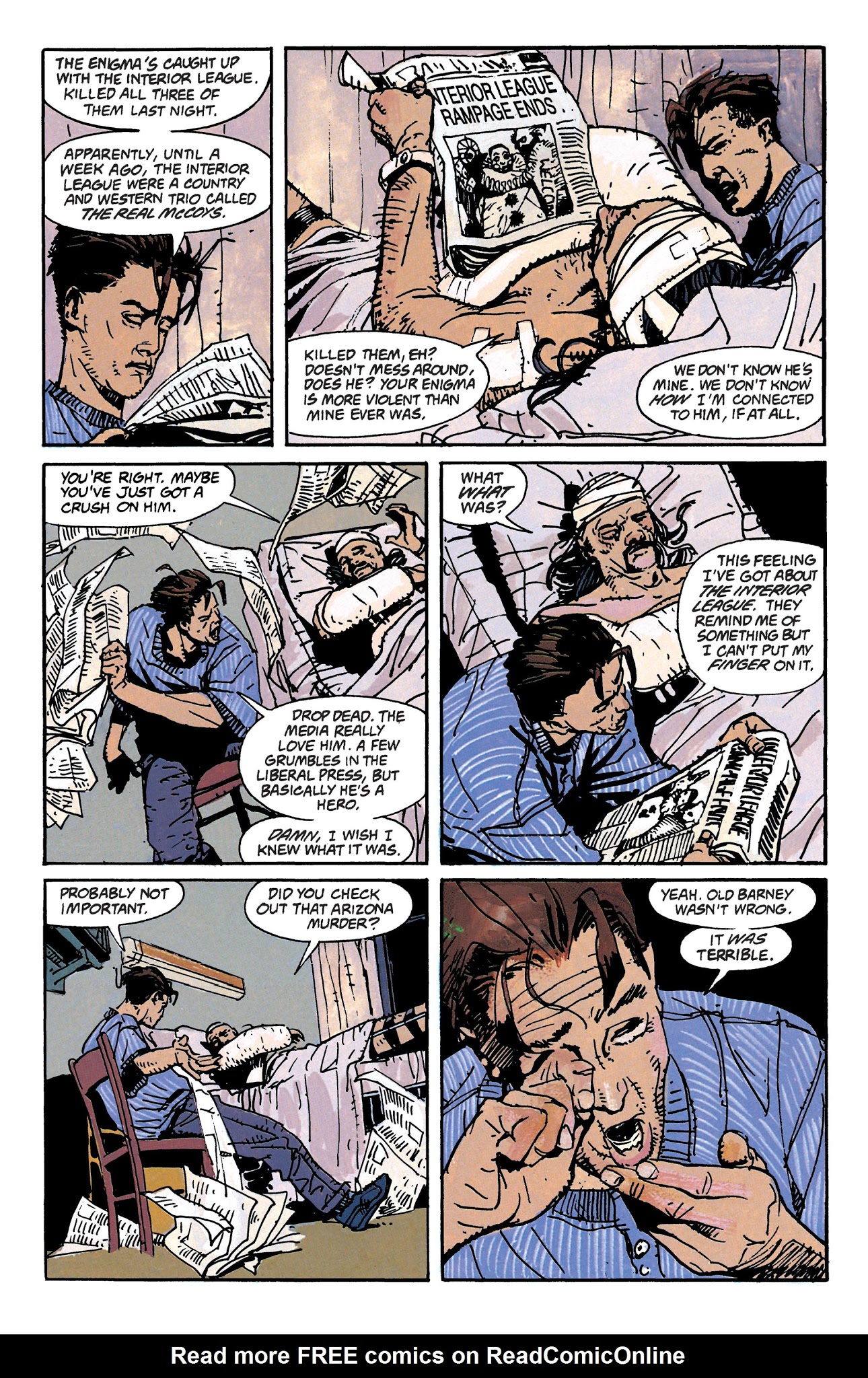 Read online Enigma comic -  Issue # TPB - 122