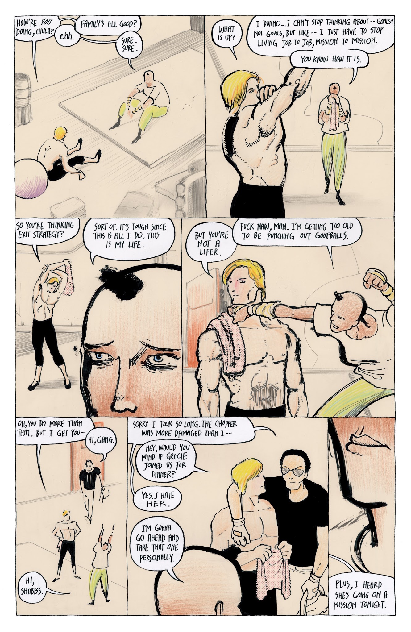 Read online Copra comic -  Issue #22 - 11