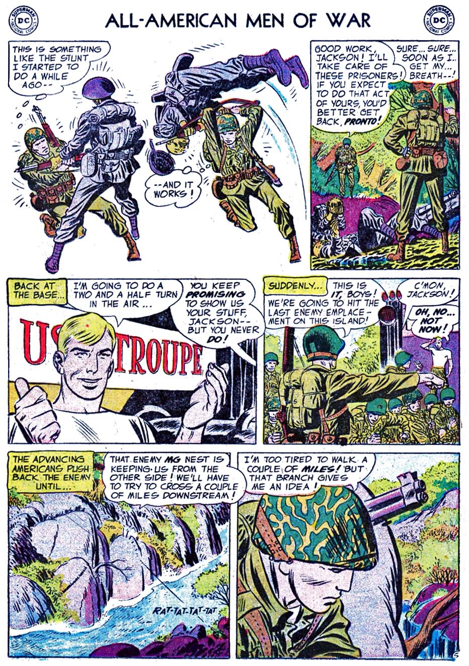 Read online All-American Men of War comic -  Issue #23 - 23