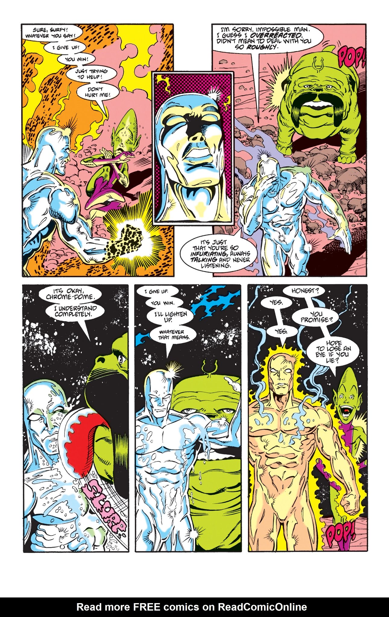 Read online Silver Surfer (1987) comic -  Issue # _TPB Silver Surfer - Rebirth of Thanos (Part 1) - 69