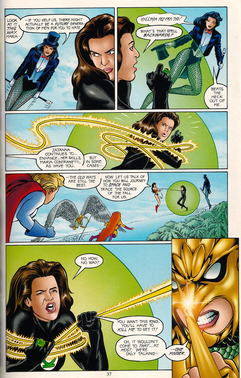 Read online JLA: Created Equal comic -  Issue #1 - 36