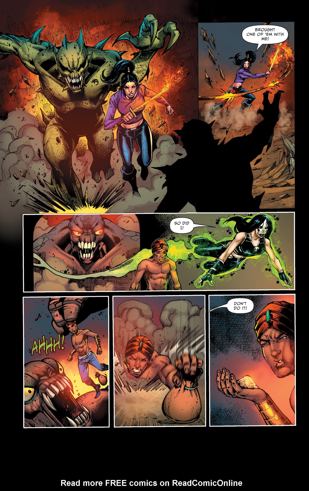 Read online Grimm Fairy Tales: Dance of the Dead comic -  Issue #5 - 7