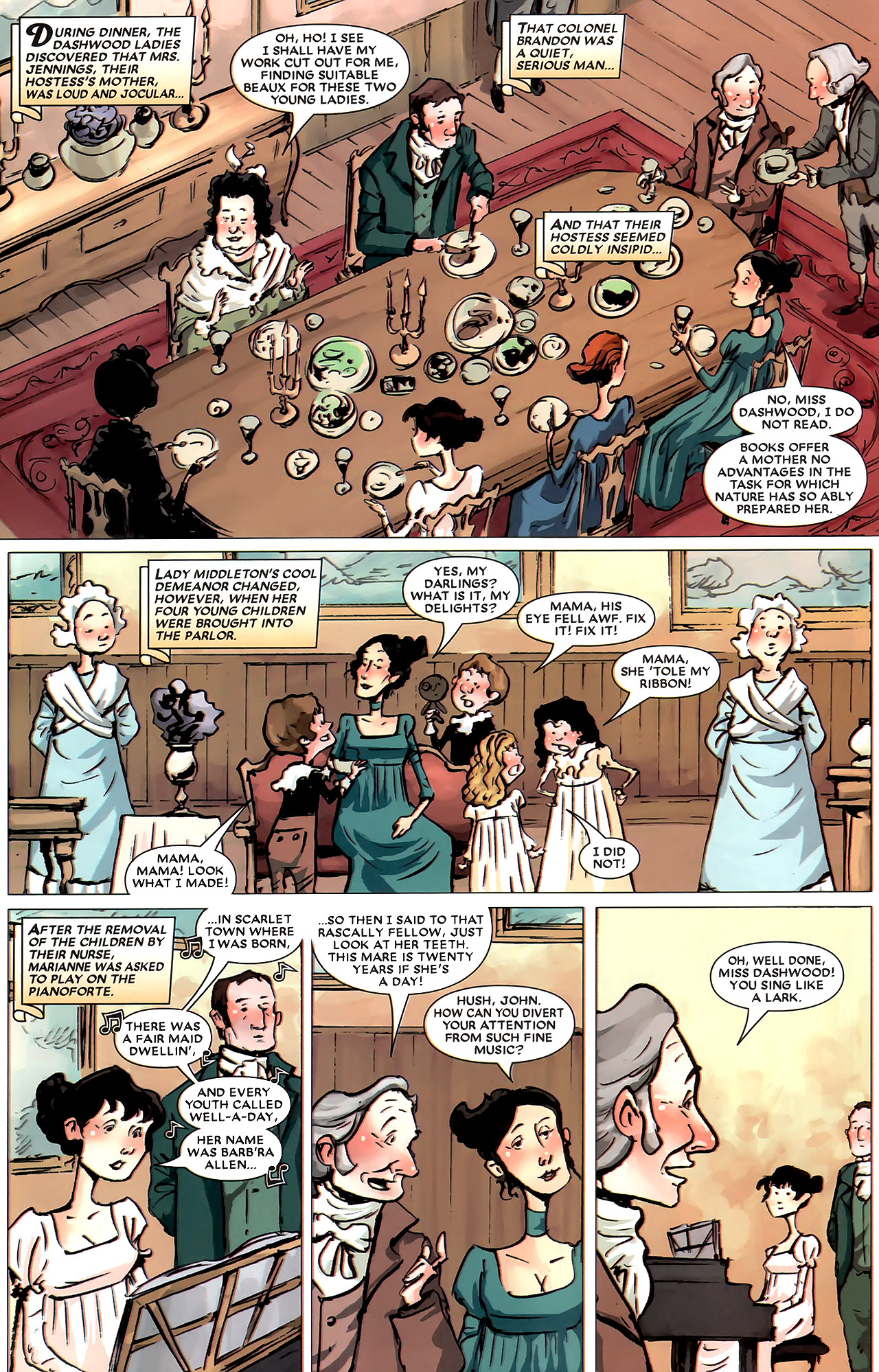 Read online Sense & Sensibility comic -  Issue #2 - 5