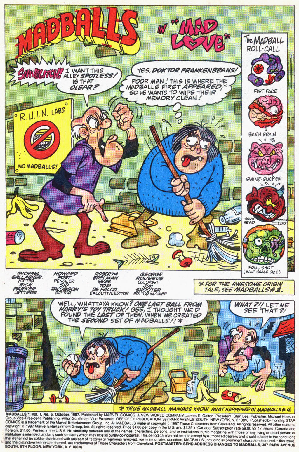 Read online Madballs comic -  Issue #6 - 2