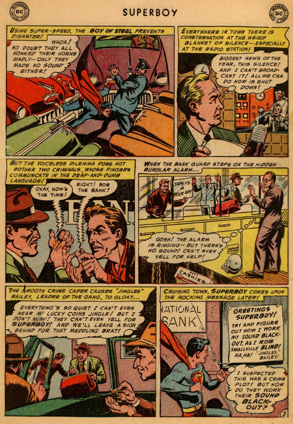 Read online Superboy (1949) comic -  Issue #32 - 4