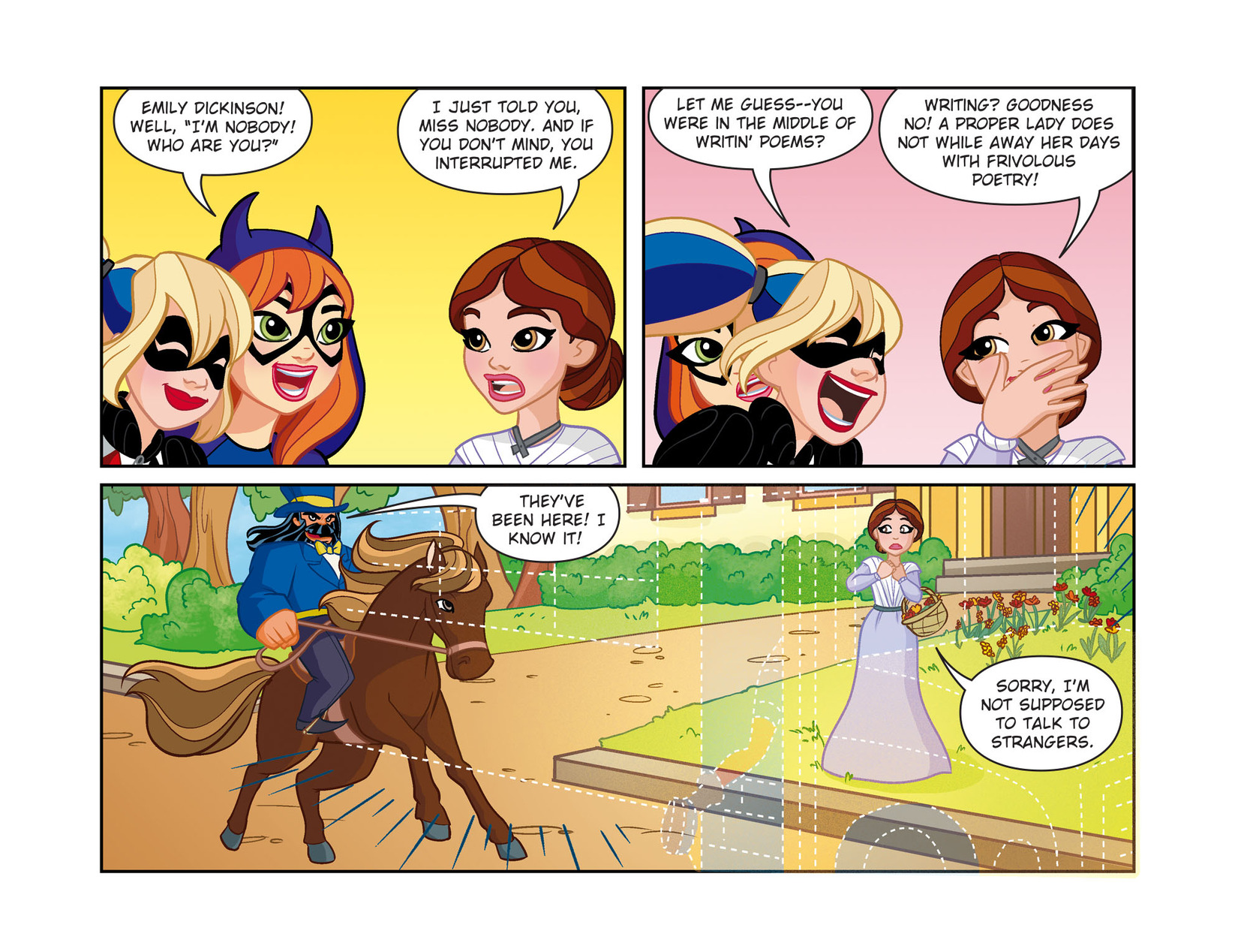 Read online DC Super Hero Girls: Past Times at Super Hero High comic -  Issue #8 - 8