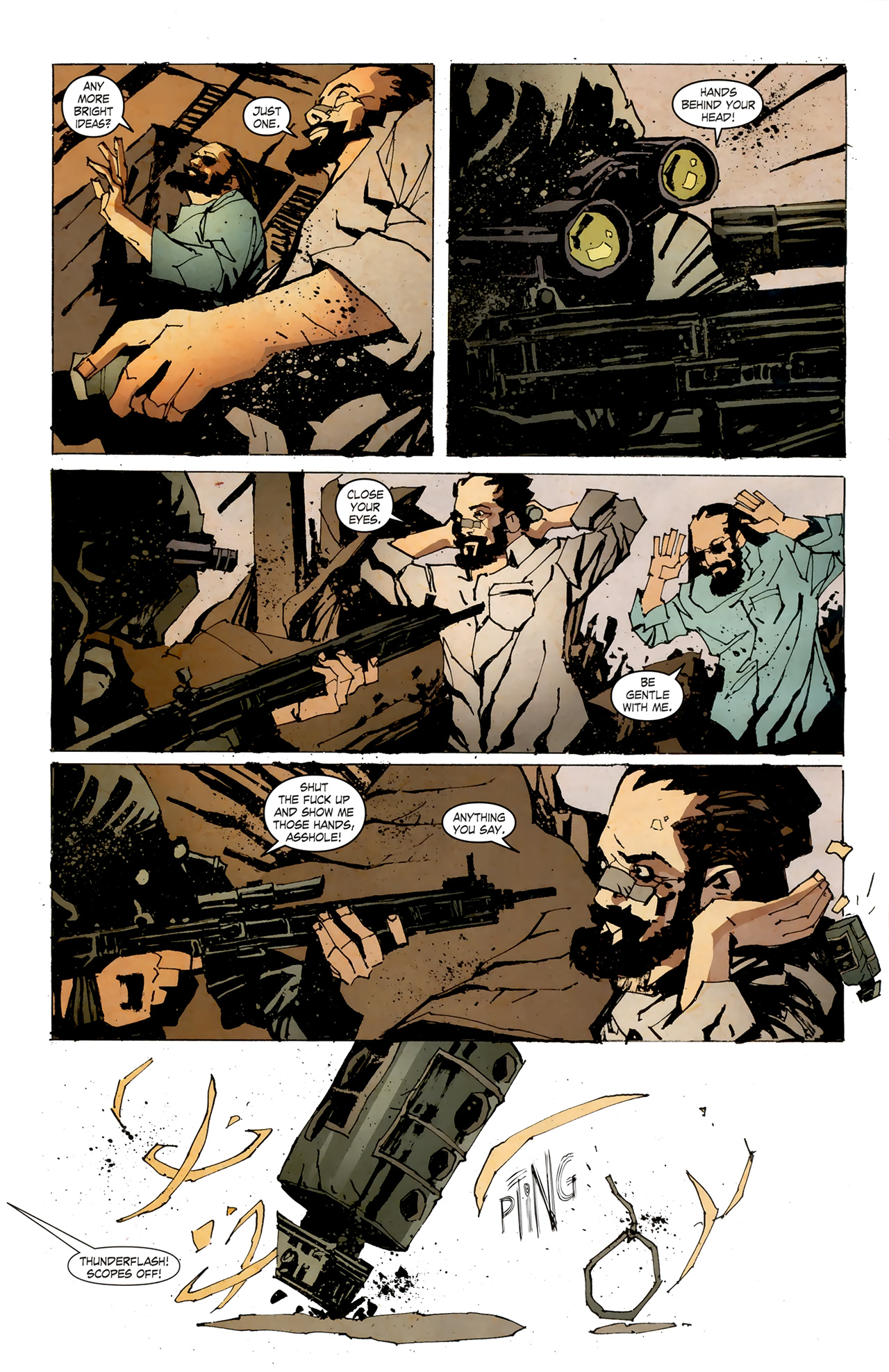 Read online Kane & Lynch comic -  Issue #5 - 4