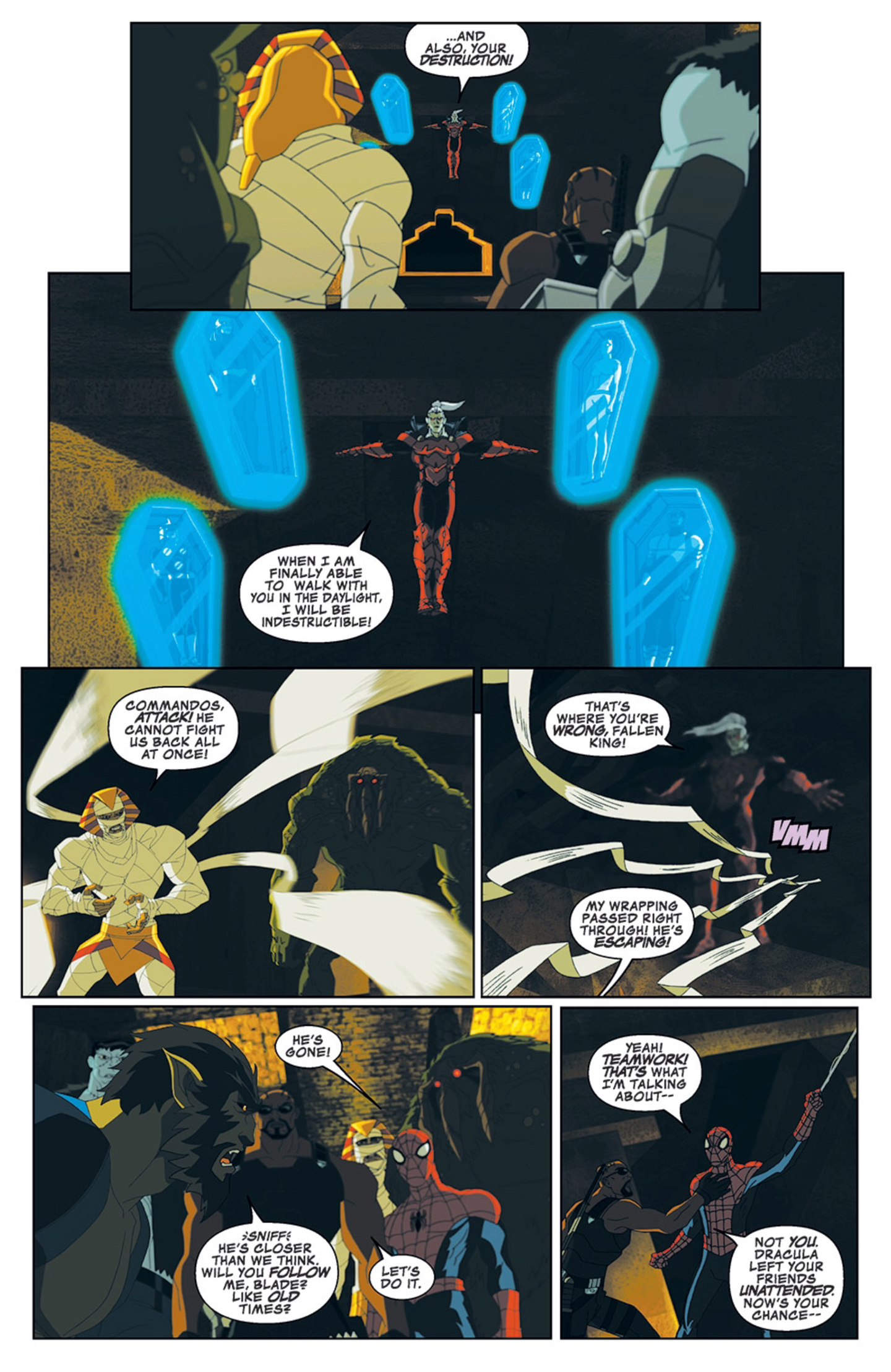 Read online Marvel Universe Ultimate Spider-Man: Web Warriors comic -  Issue #12 - 16