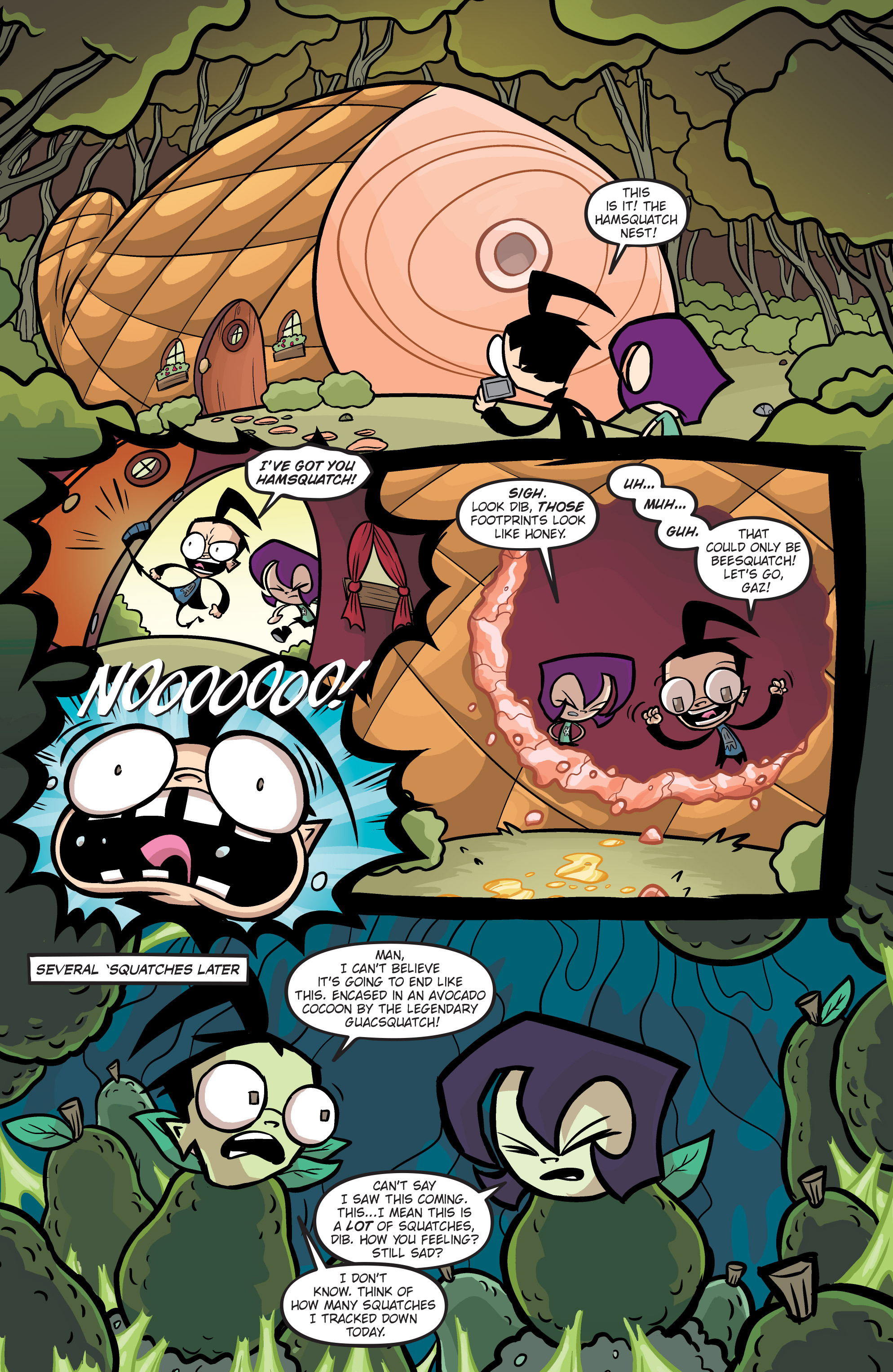 Read online Invader Zim comic -  Issue #14 - 15