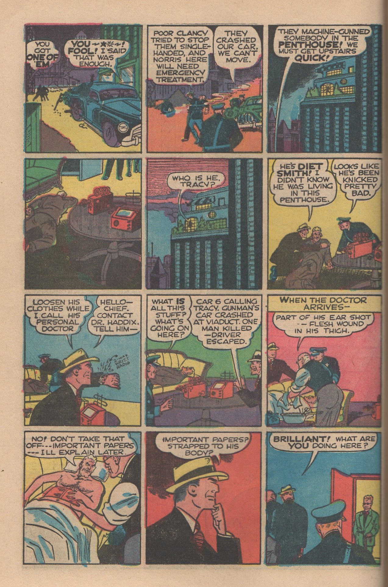 Read online Dick Tracy comic -  Issue #144 - 36