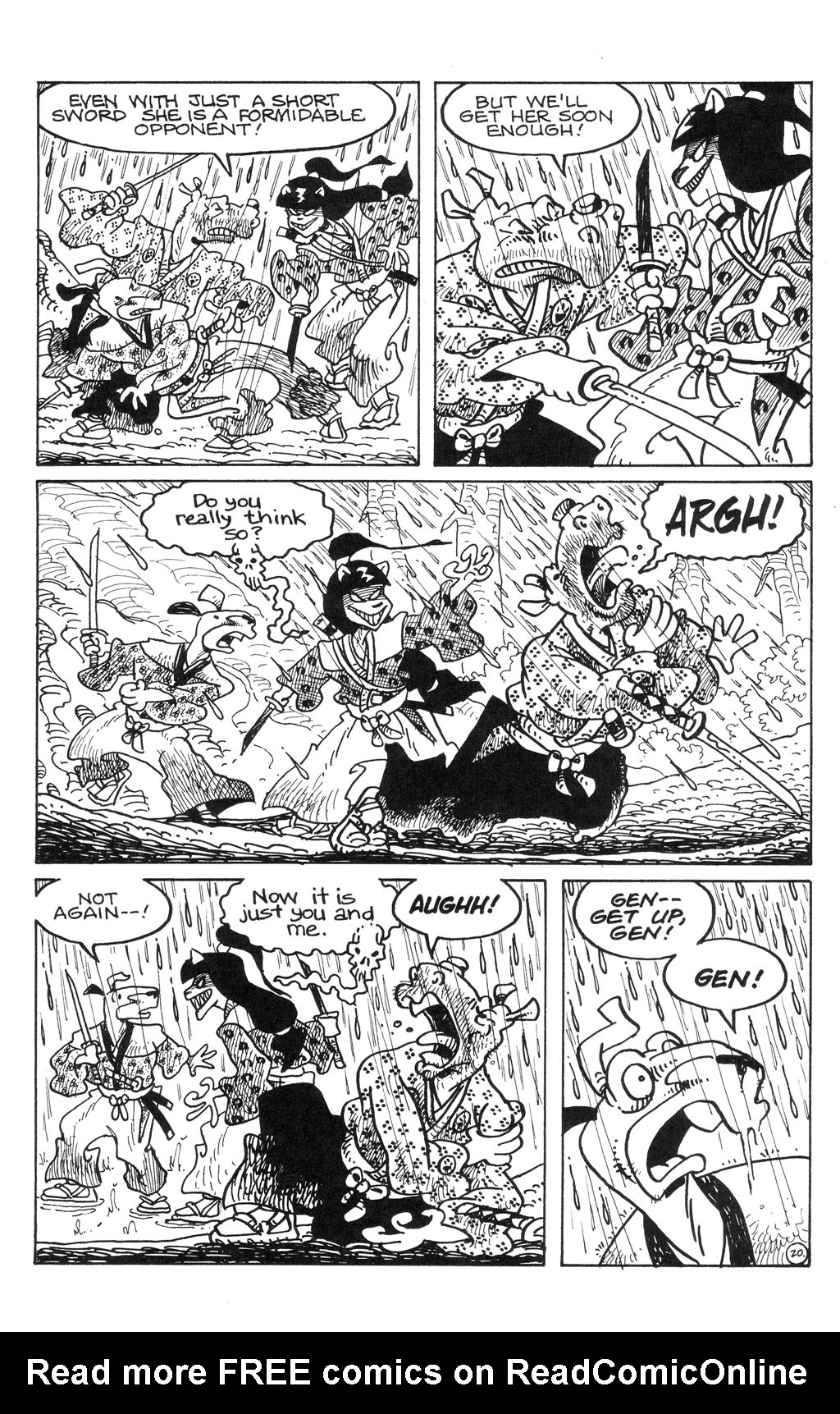 Read online Usagi Yojimbo (1996) comic -  Issue #98 - 22