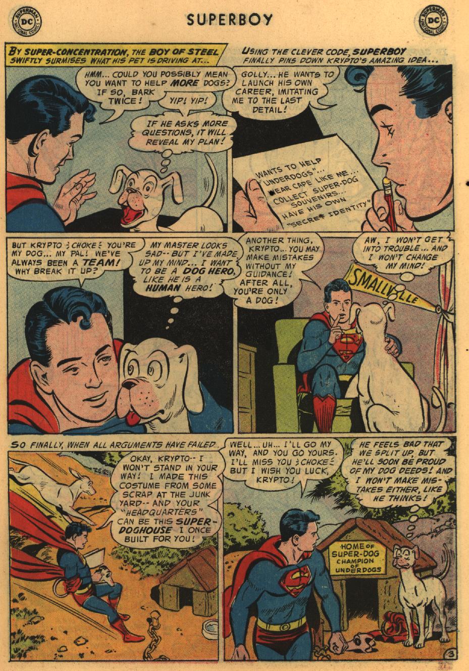 Read online Superboy (1949) comic -  Issue #56 - 23