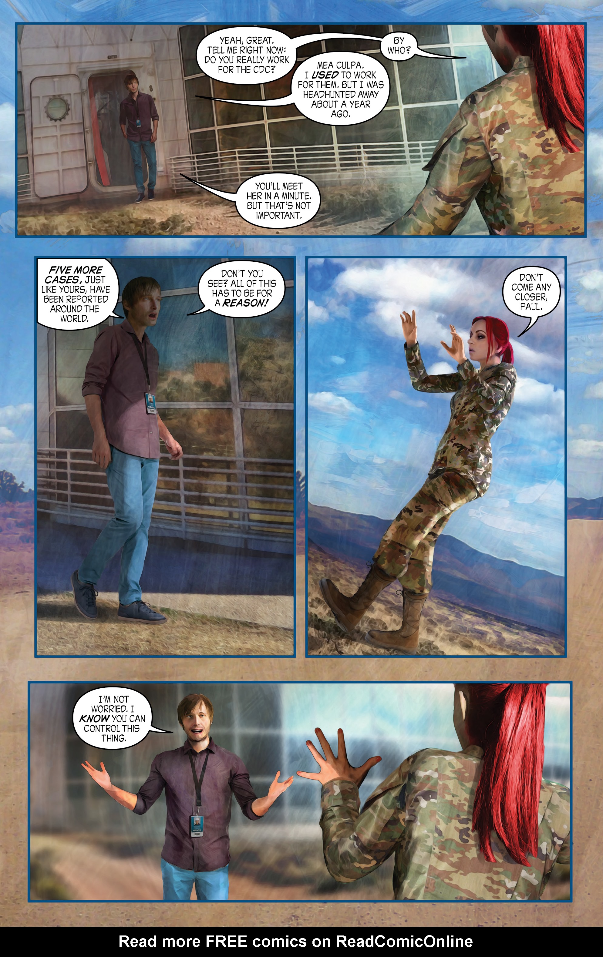 Read online John Carpenter's Tales of Science Fiction: Redhead comic -  Issue #4 - 23