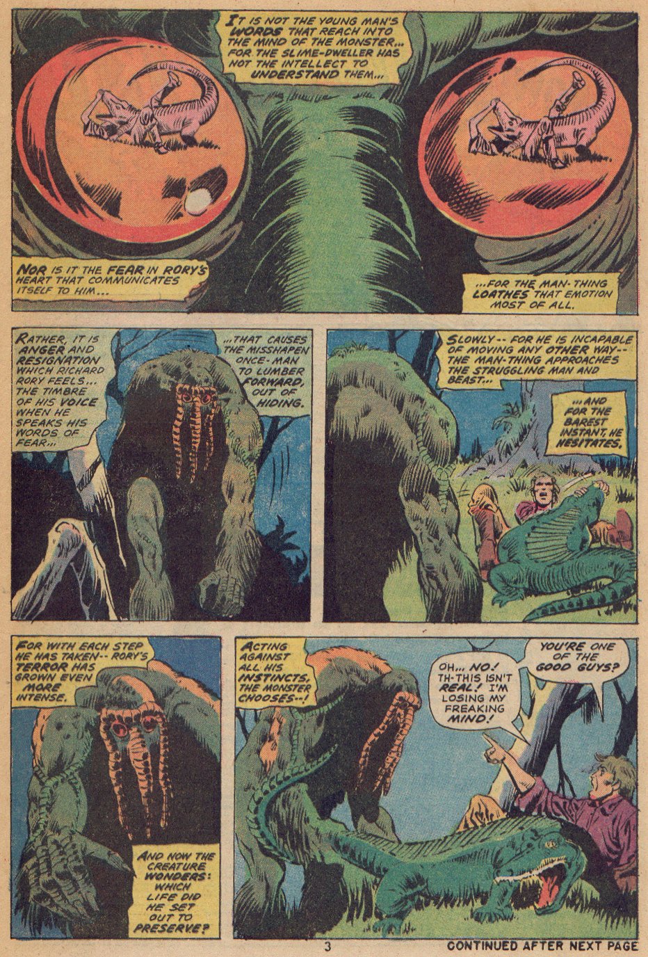 Read online Man-Thing (1974) comic -  Issue #2 - 4