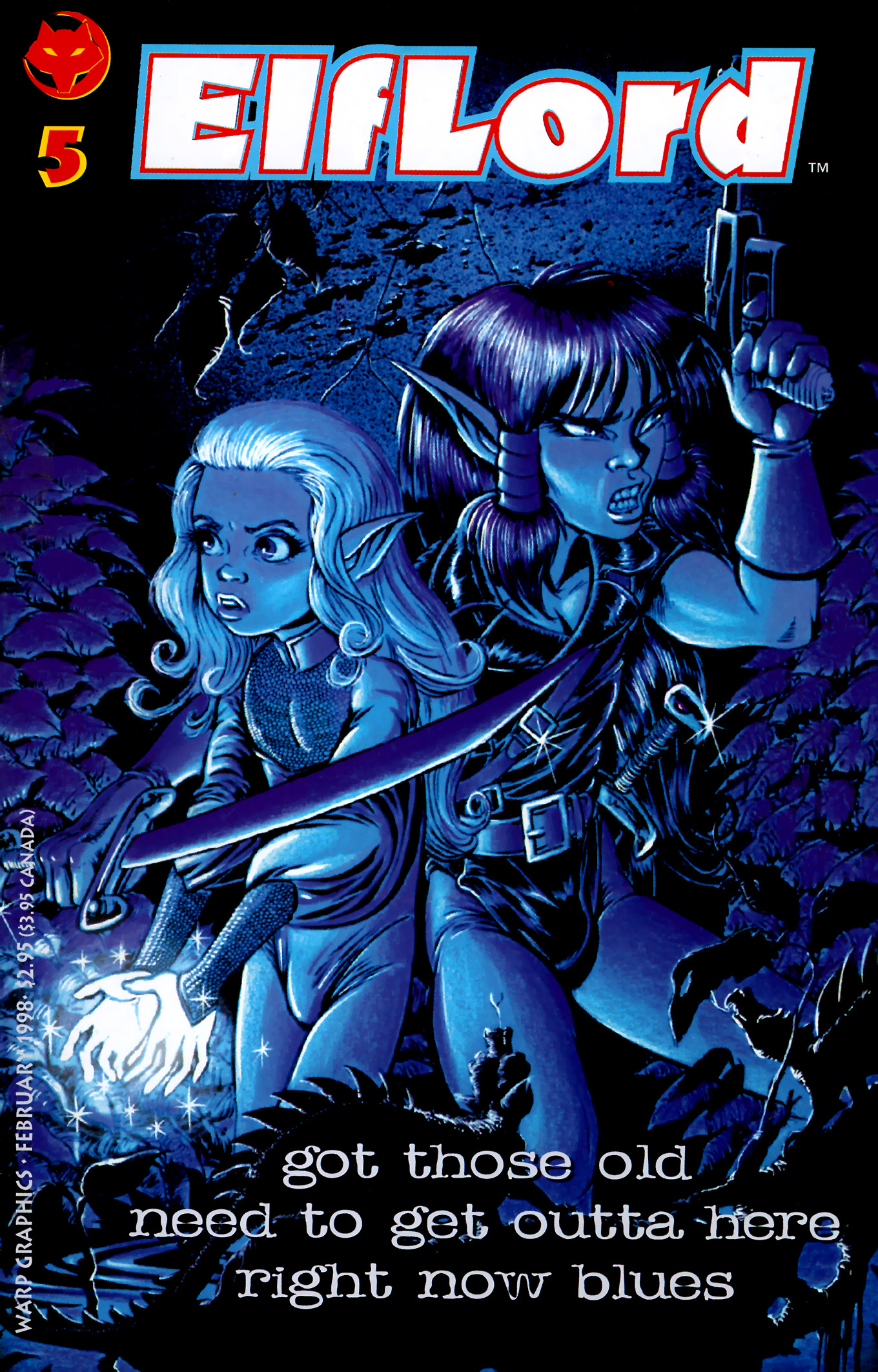 Read online ElfLord (1997) comic -  Issue #5 - 1