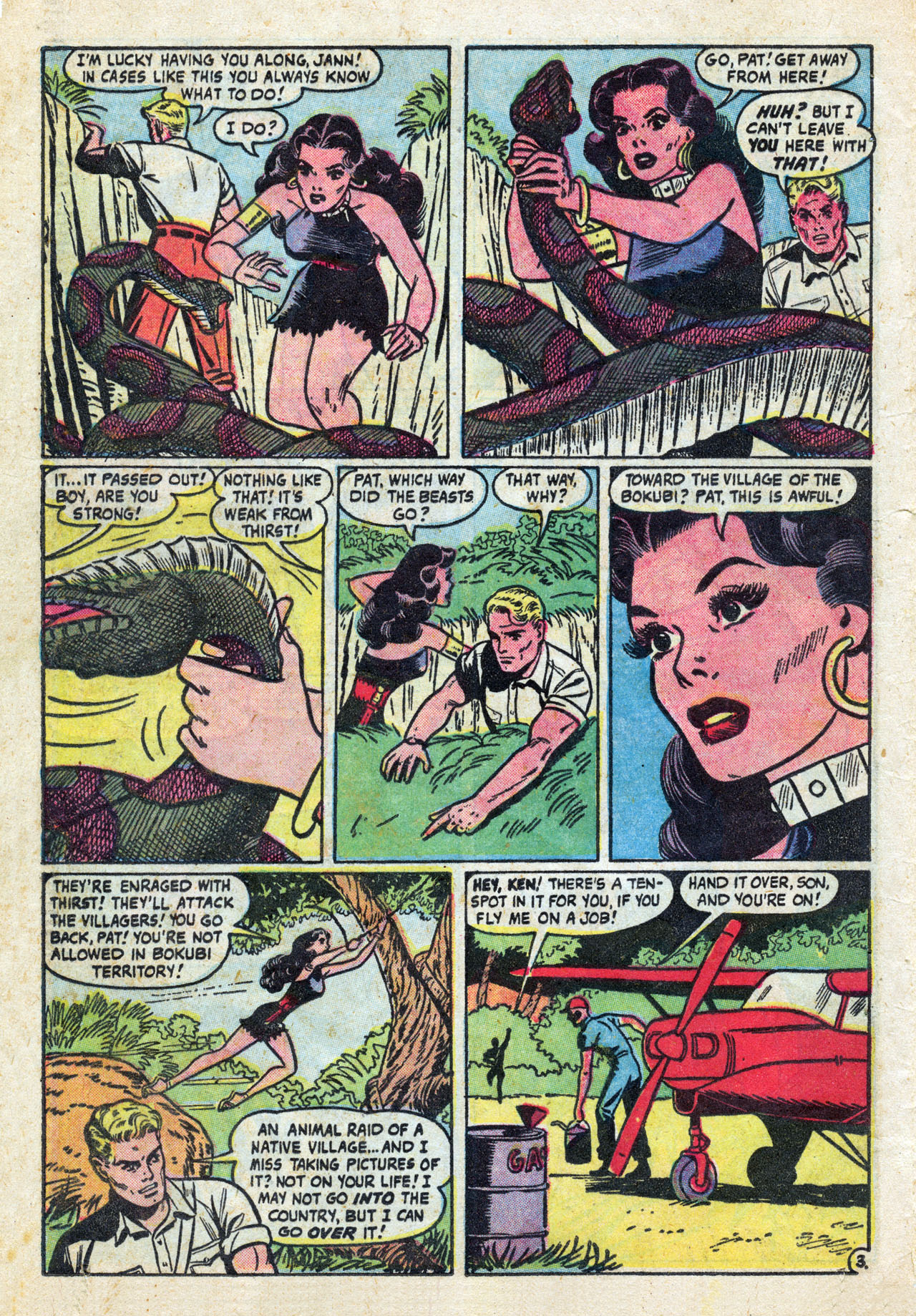 Read online Jann of the Jungle comic -  Issue #15 - 13
