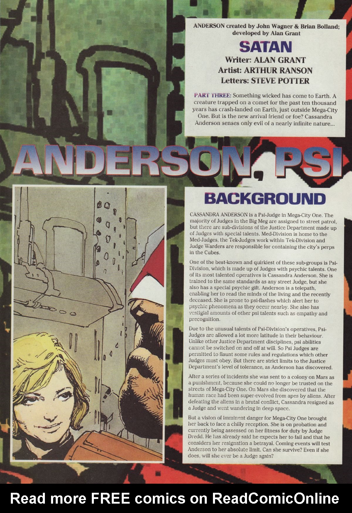 Read online Judge Dredd Megazine (vol. 3) comic -  Issue #3 - 40