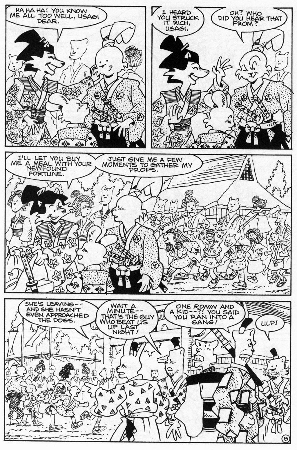 Usagi Yojimbo (1996) Issue #63 #63 - English 17