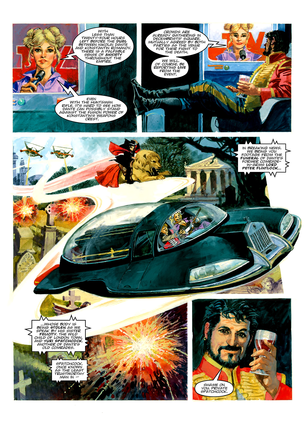 Read online Nikolai Dante comic -  Issue # TPB 11 - 143