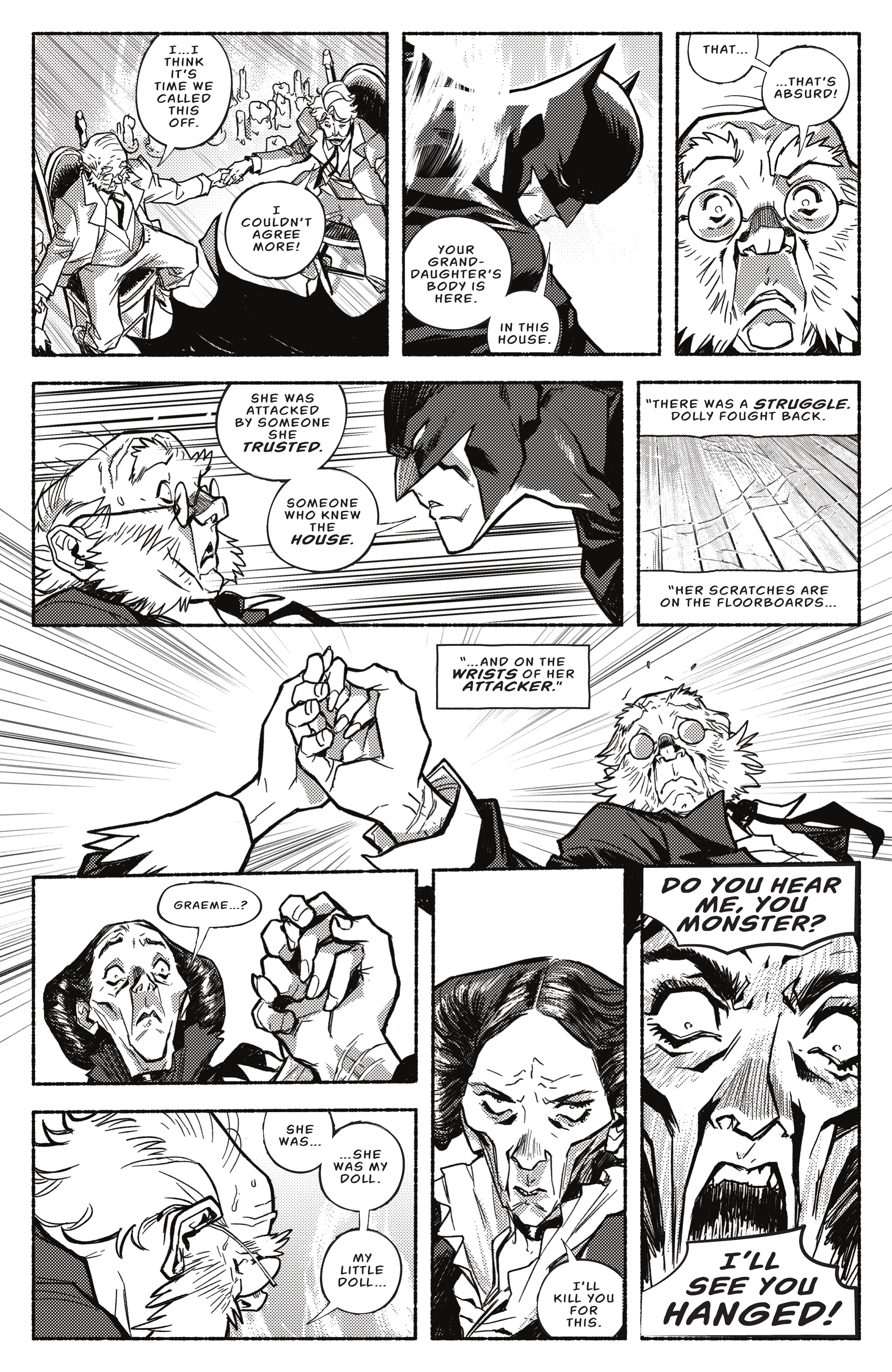 Read online Batman Black & White comic -  Issue #4 - 20