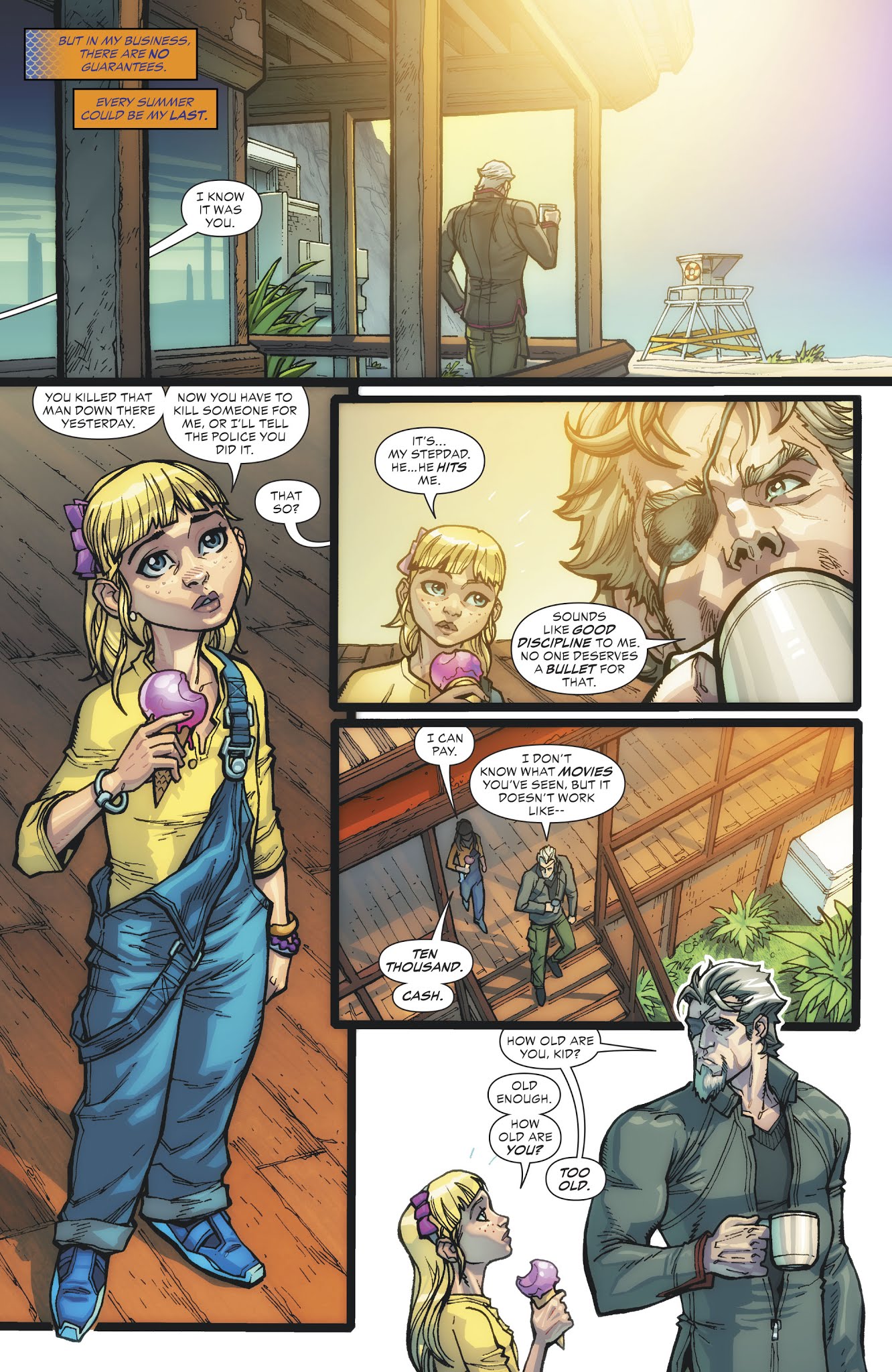 Read online DC's Beach Blanket Bad Guys Summer Special comic -  Issue # Full - 61