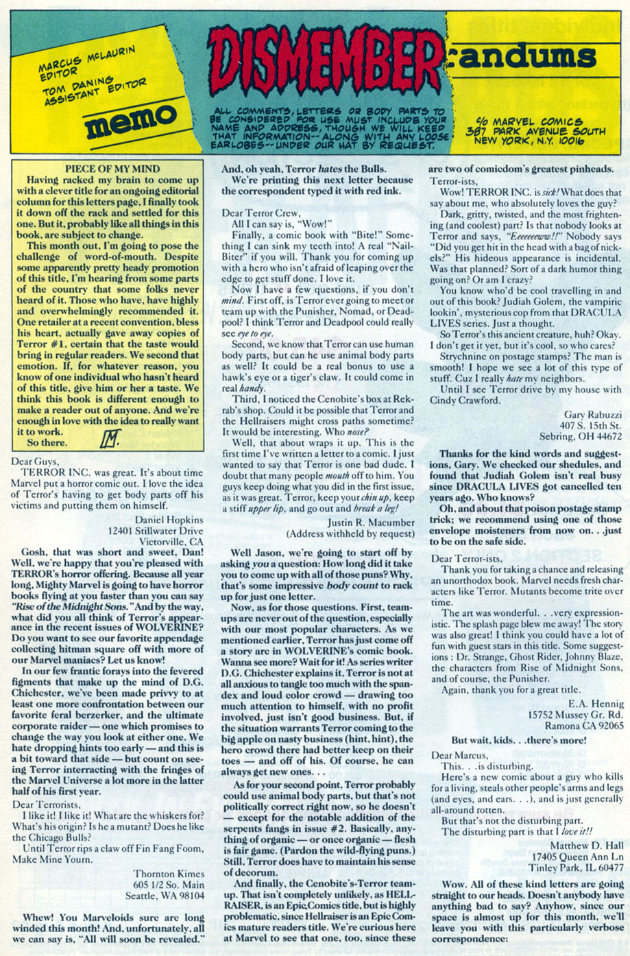 Read online Terror Inc. (1992) comic -  Issue #4 - 24